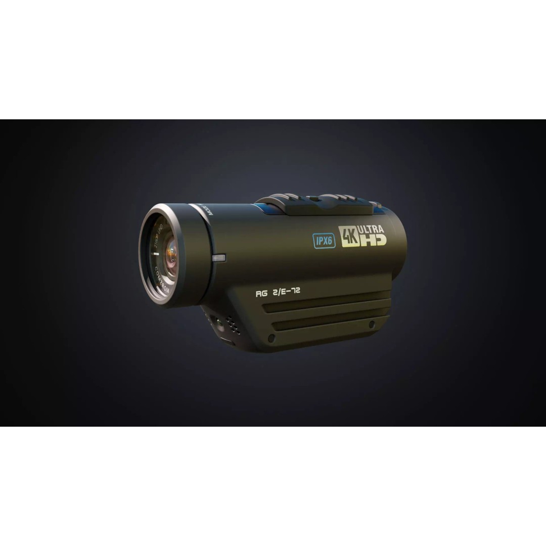 Action Camera 3D Model – High Poly Detailed Blender Asset, FBX & OBJ - View 8