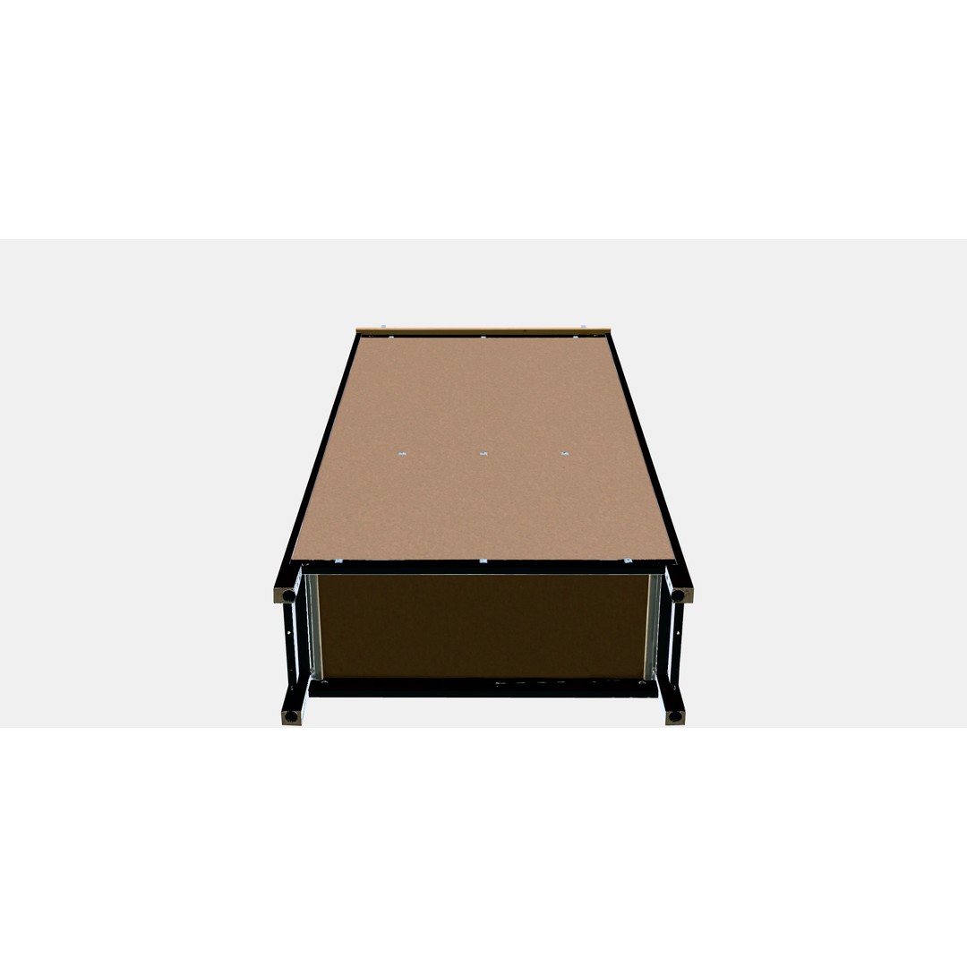 HEMNES Glass Door Cabinet 3D Model – Low Poly Furniture Asset, FBX - View 13