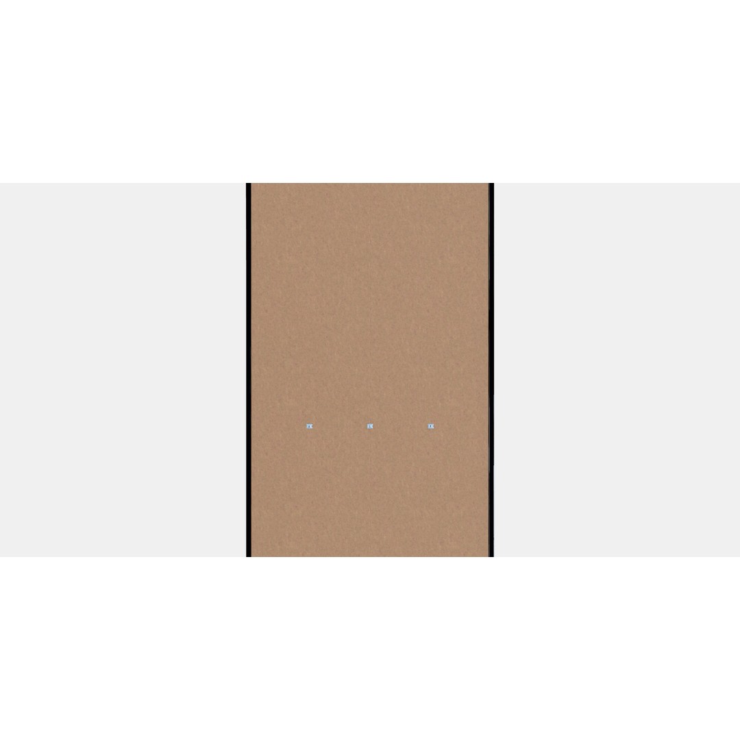 HEMNES Glass Door Cabinet 3D Model – Low Poly Furniture Asset, FBX - View 16