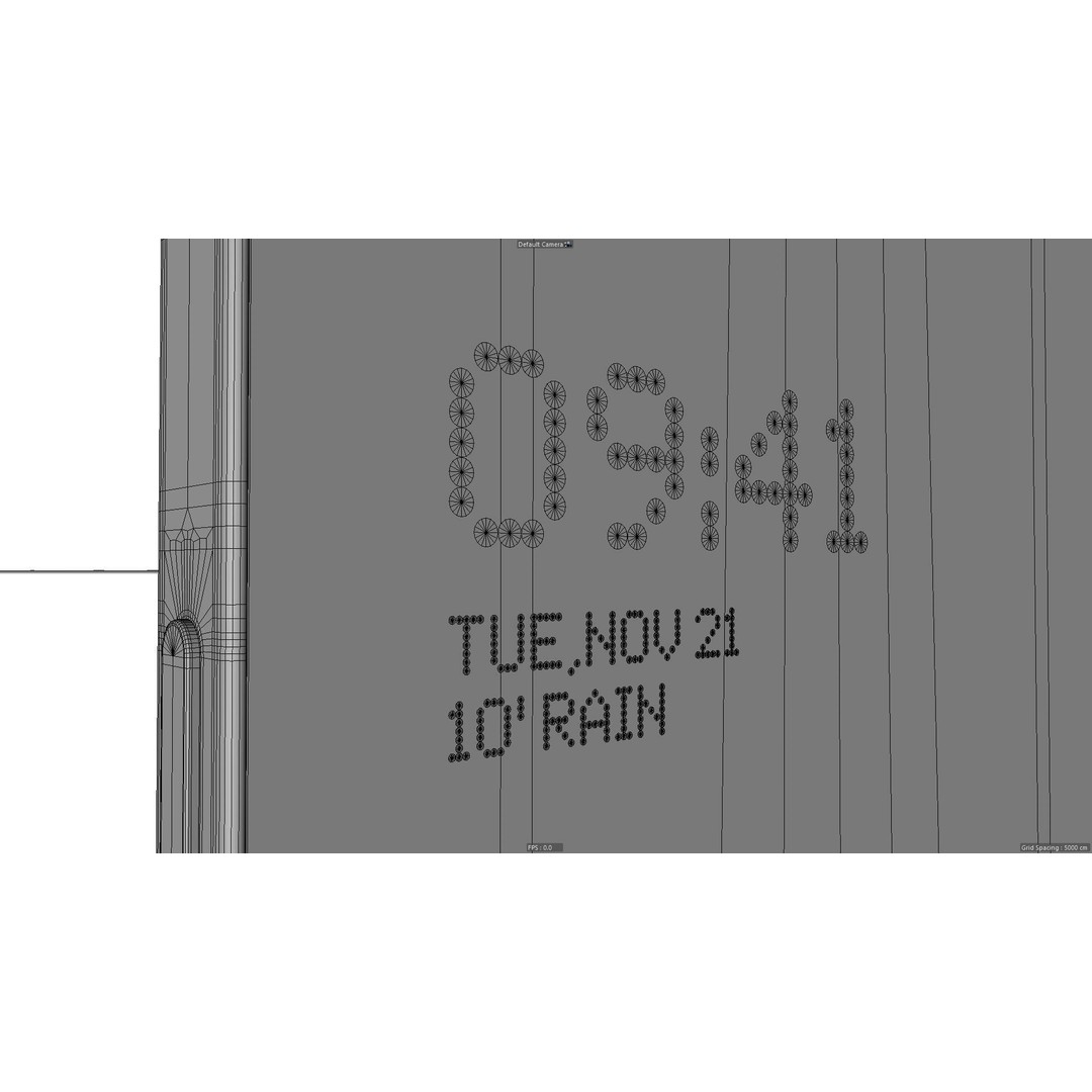 Nothing Phone 2 3D Model – Realistic Low-Poly Asset, FBX, OBJ, Blender - View 11