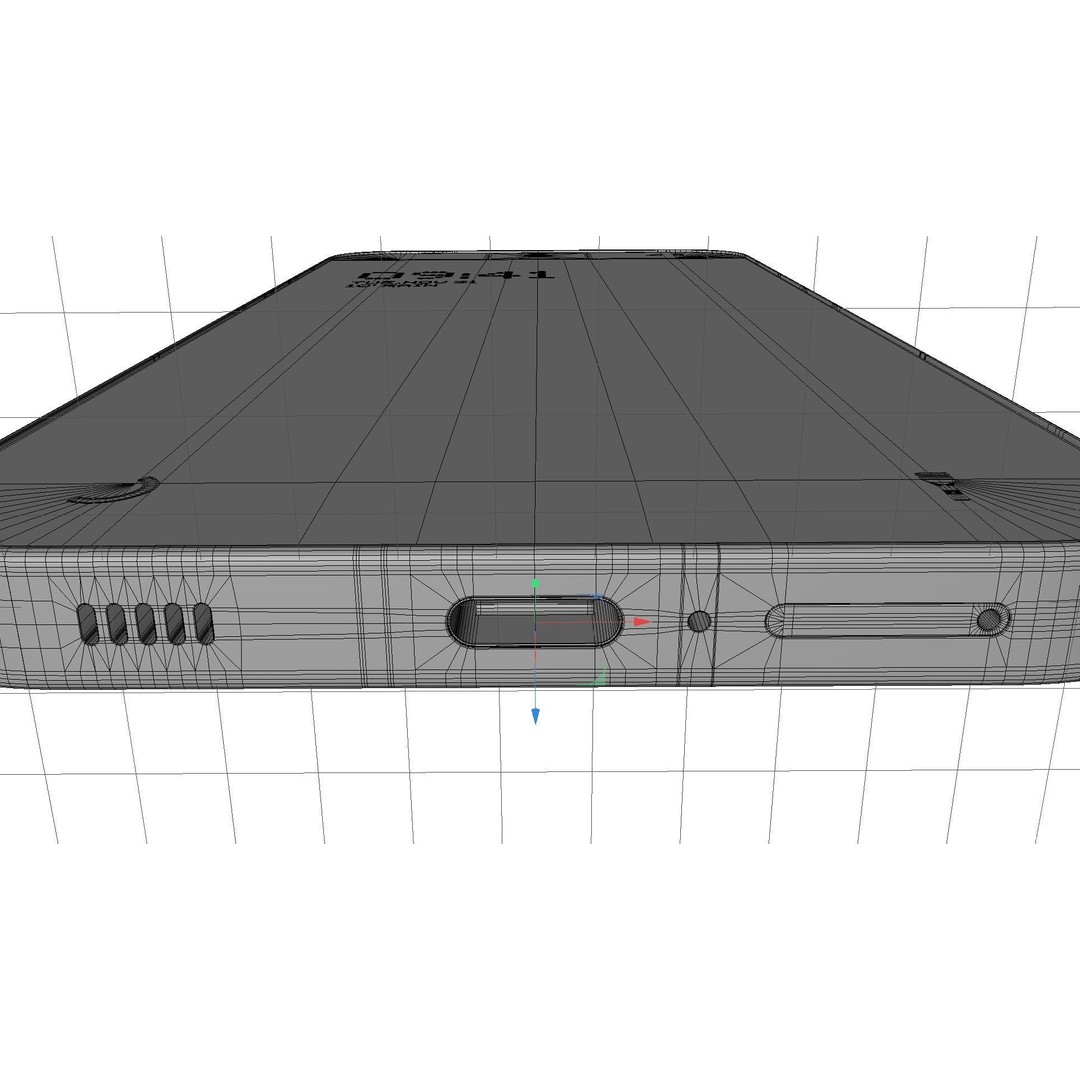 Nothing Phone 2 3D Model – Realistic Low-Poly Asset, FBX, OBJ, Blender - View 12