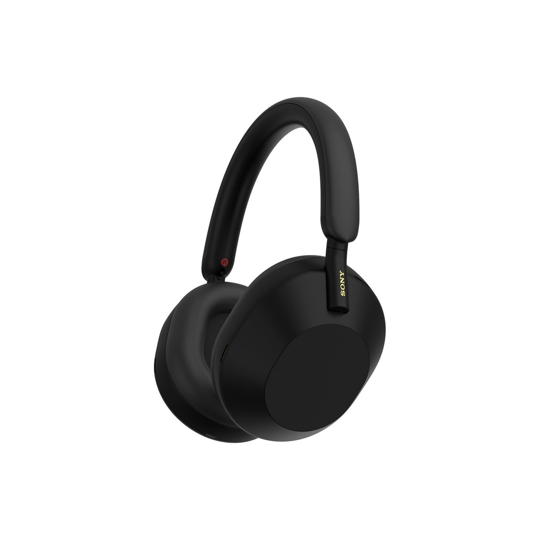 Sony WH-1000XM5 Headphone 3D Model – Black Audio Asset, FBX, OBJ - View 3