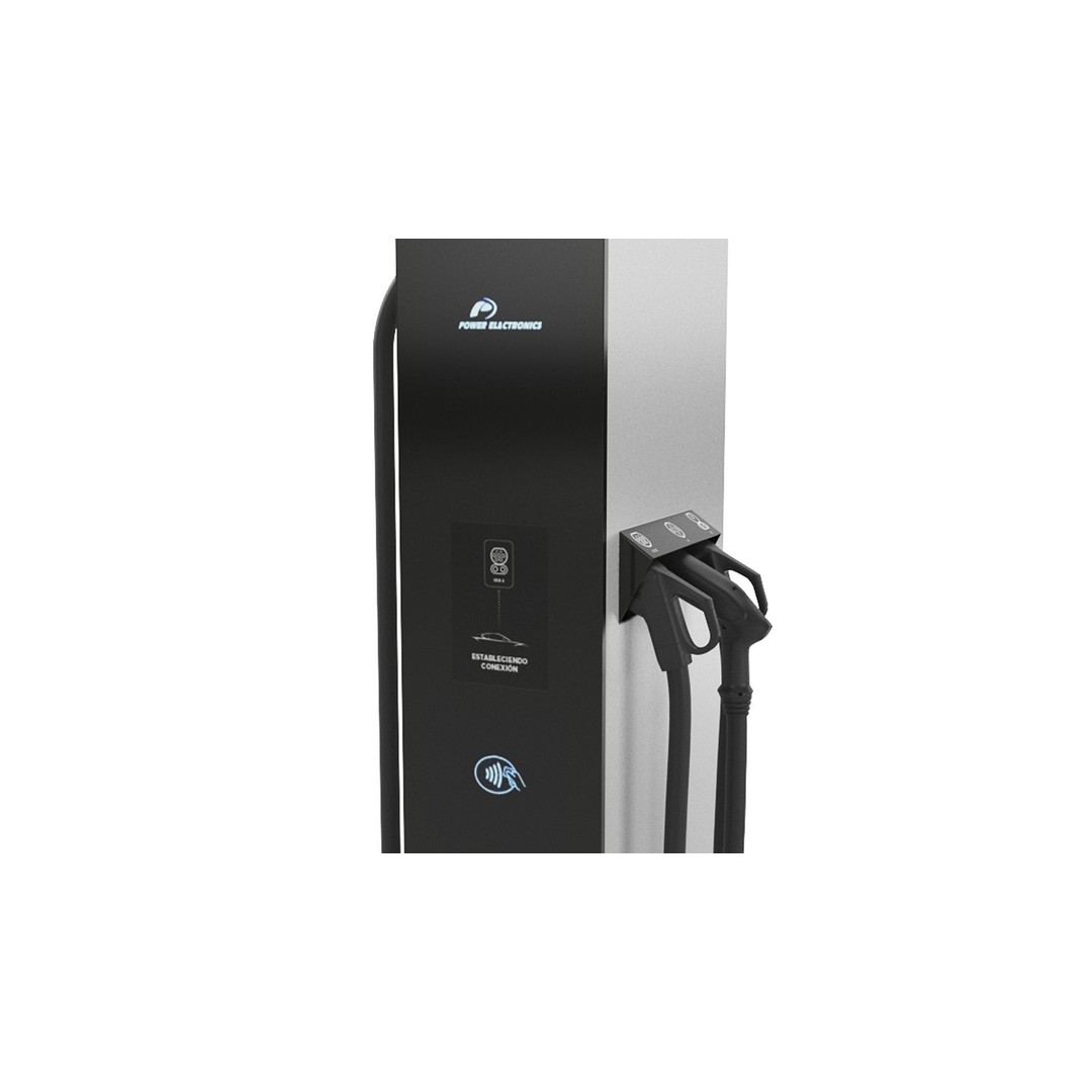Power Electronics Nube Tres Tomas EV Charger 3D Model – High Poly PBR Asset, FBX, Blender - View 12