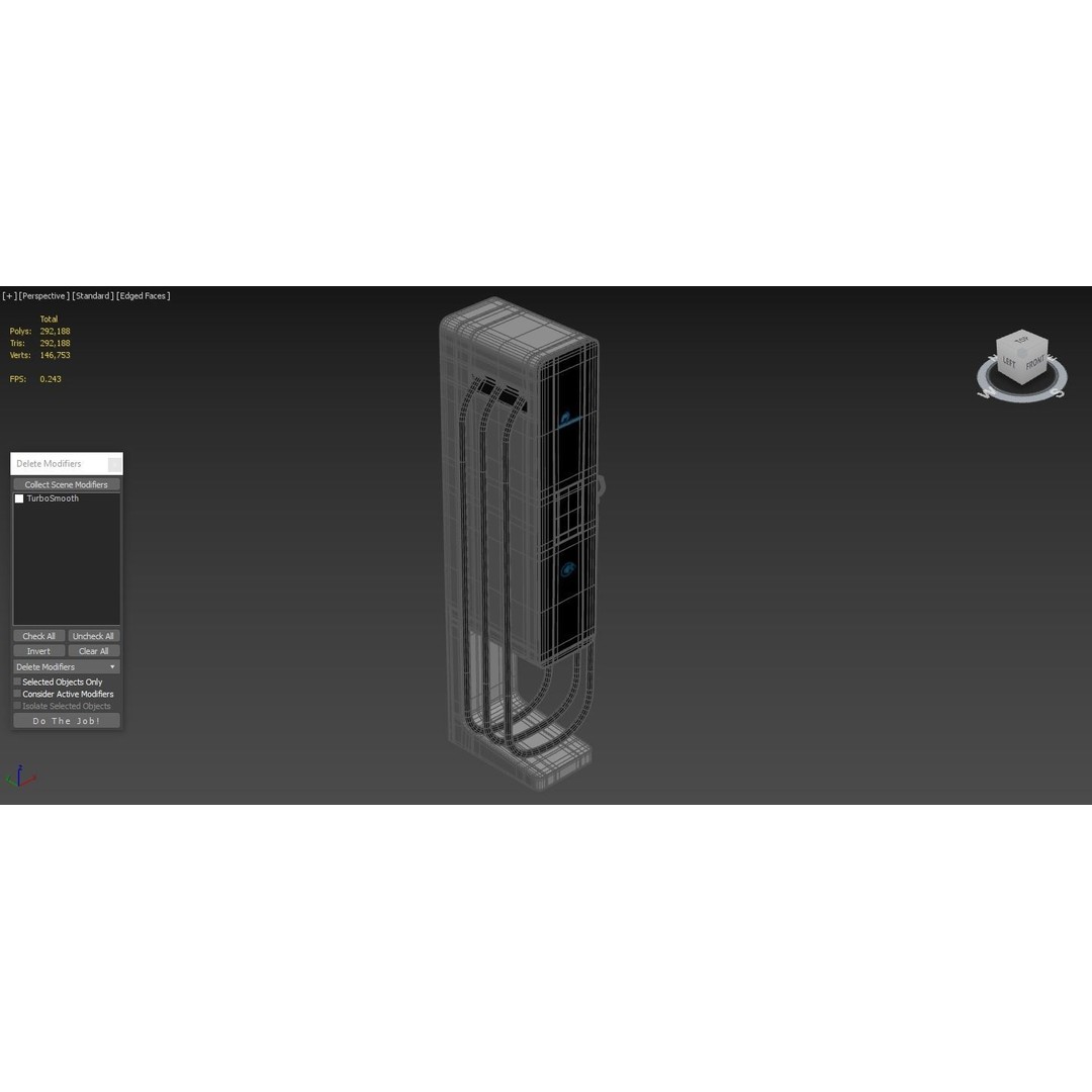 Power Electronics Nube Tres Tomas EV Charger 3D Model – High Poly PBR Asset, FBX, Blender - View 6