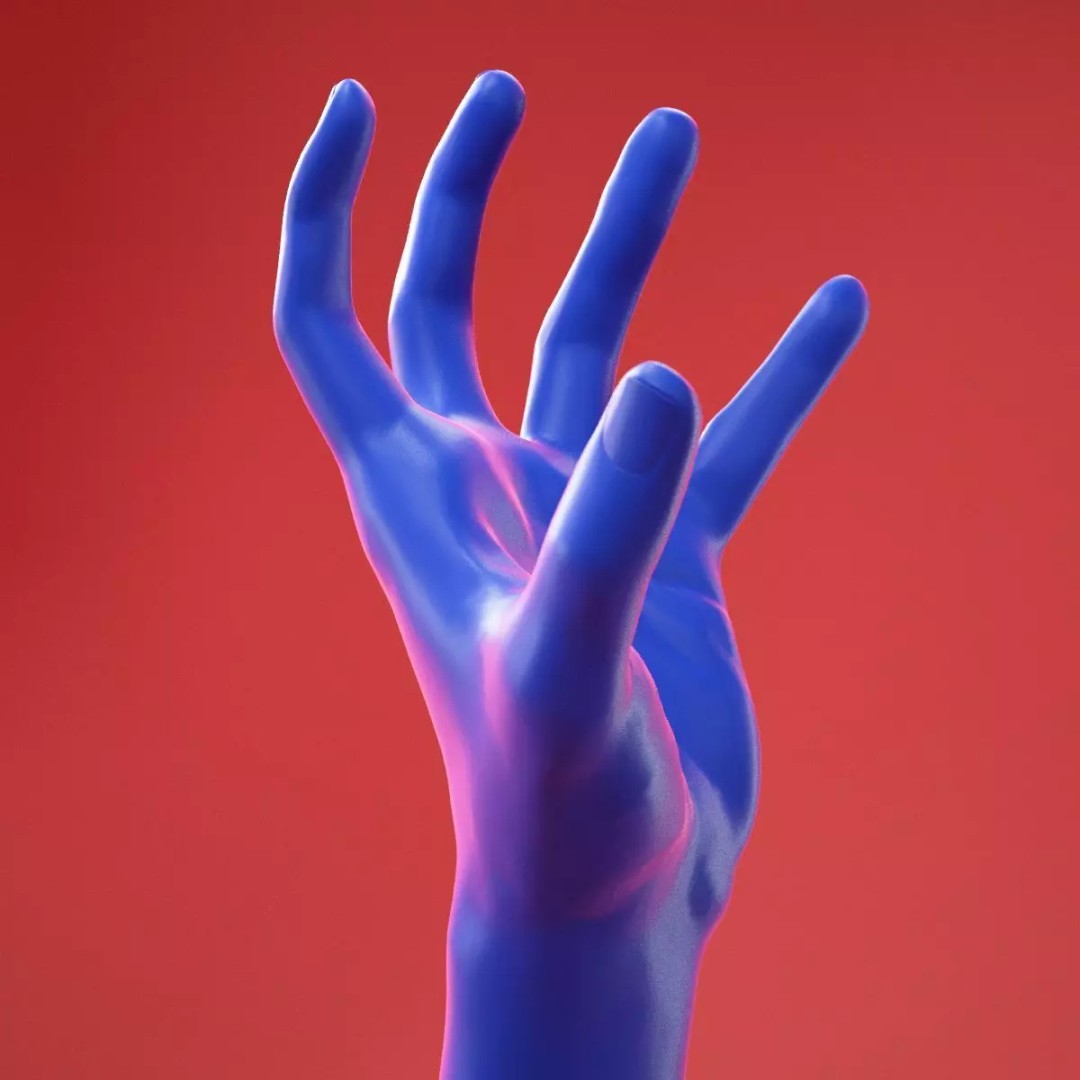Realistic Male Hand 3D Model – High Poly Anatomy Asset, FBX, OBJ - View 2