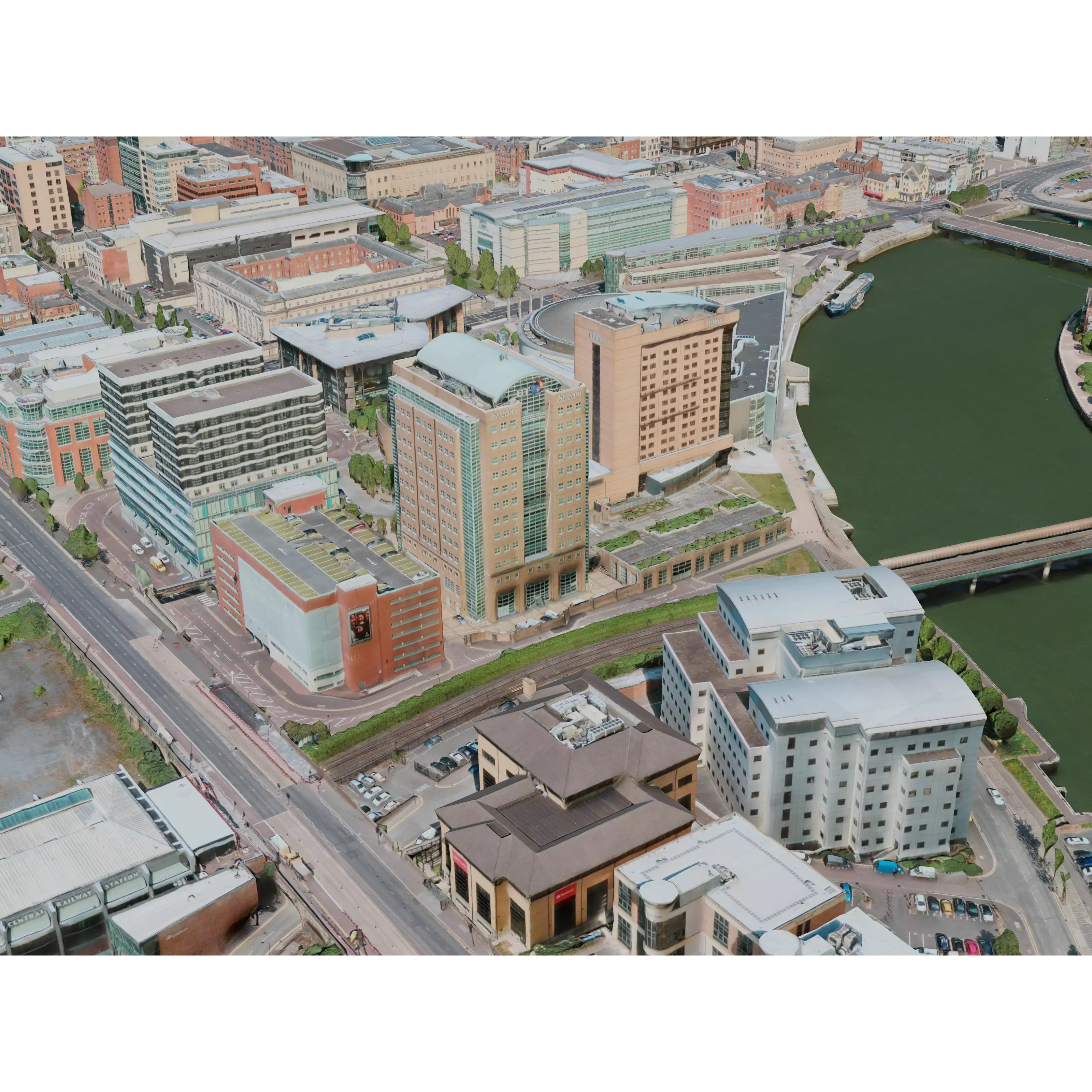 Belfast City - Game-Ready 3D Model - View 3