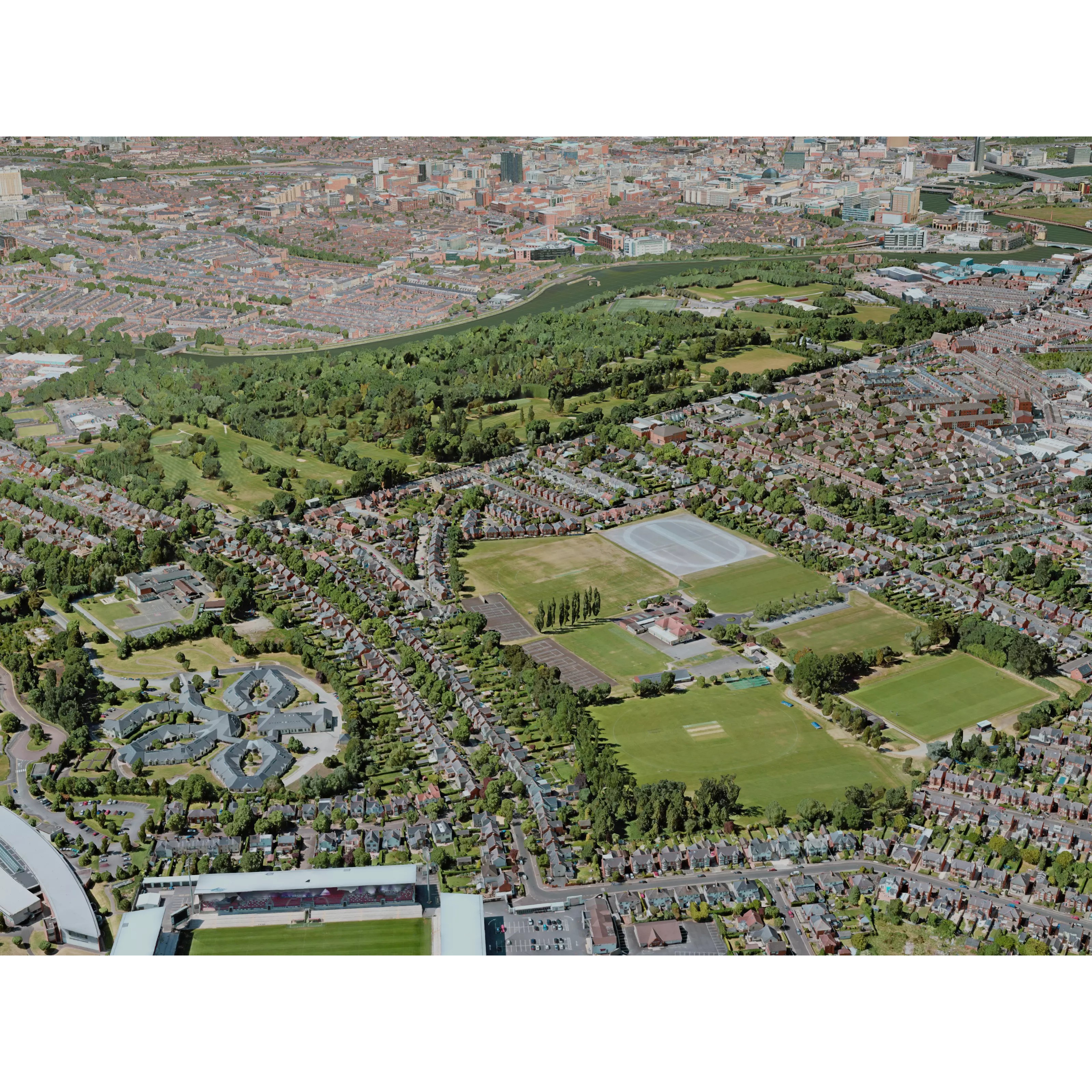 Belfast City - Game-Ready 3D Model - View 4
