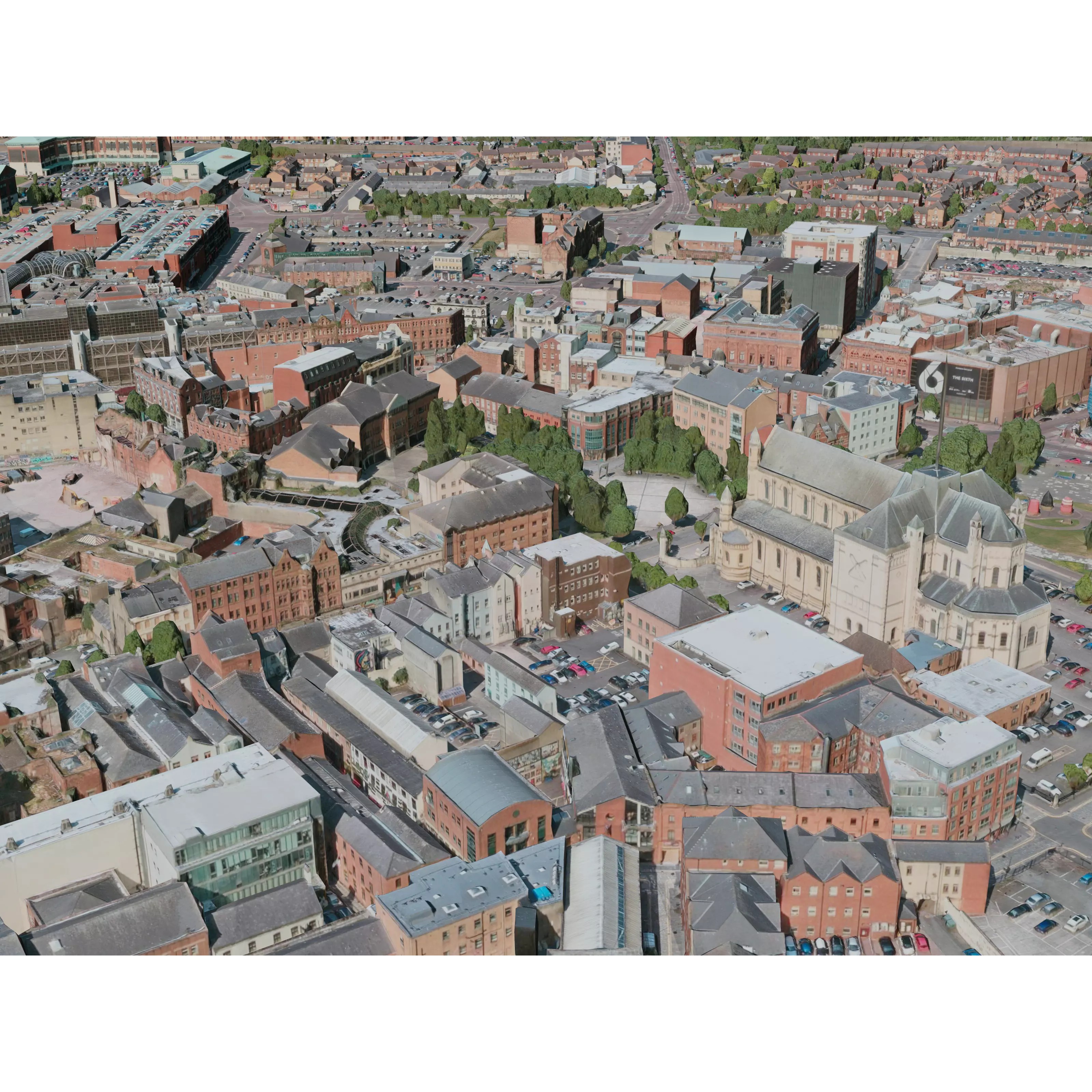 Belfast City - Game-Ready 3D Model - View 7