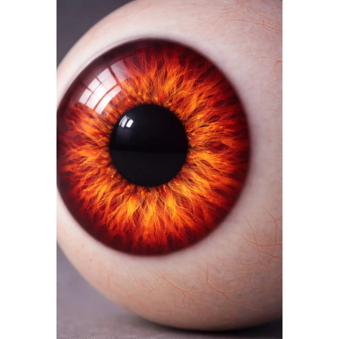 Human Eye 3D Model – Realistic Pink Eye Shader, Procedural 4K - View 2