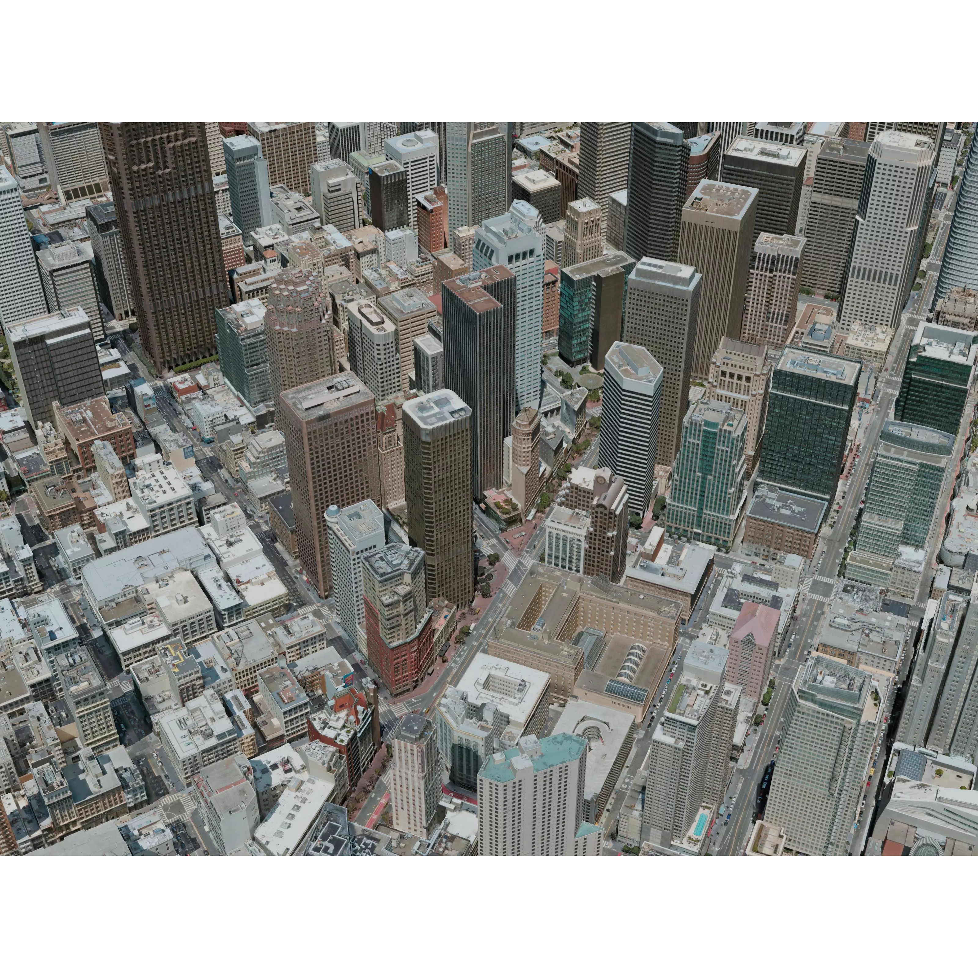 San Francisco City - Game-Ready 3D Model - View 2