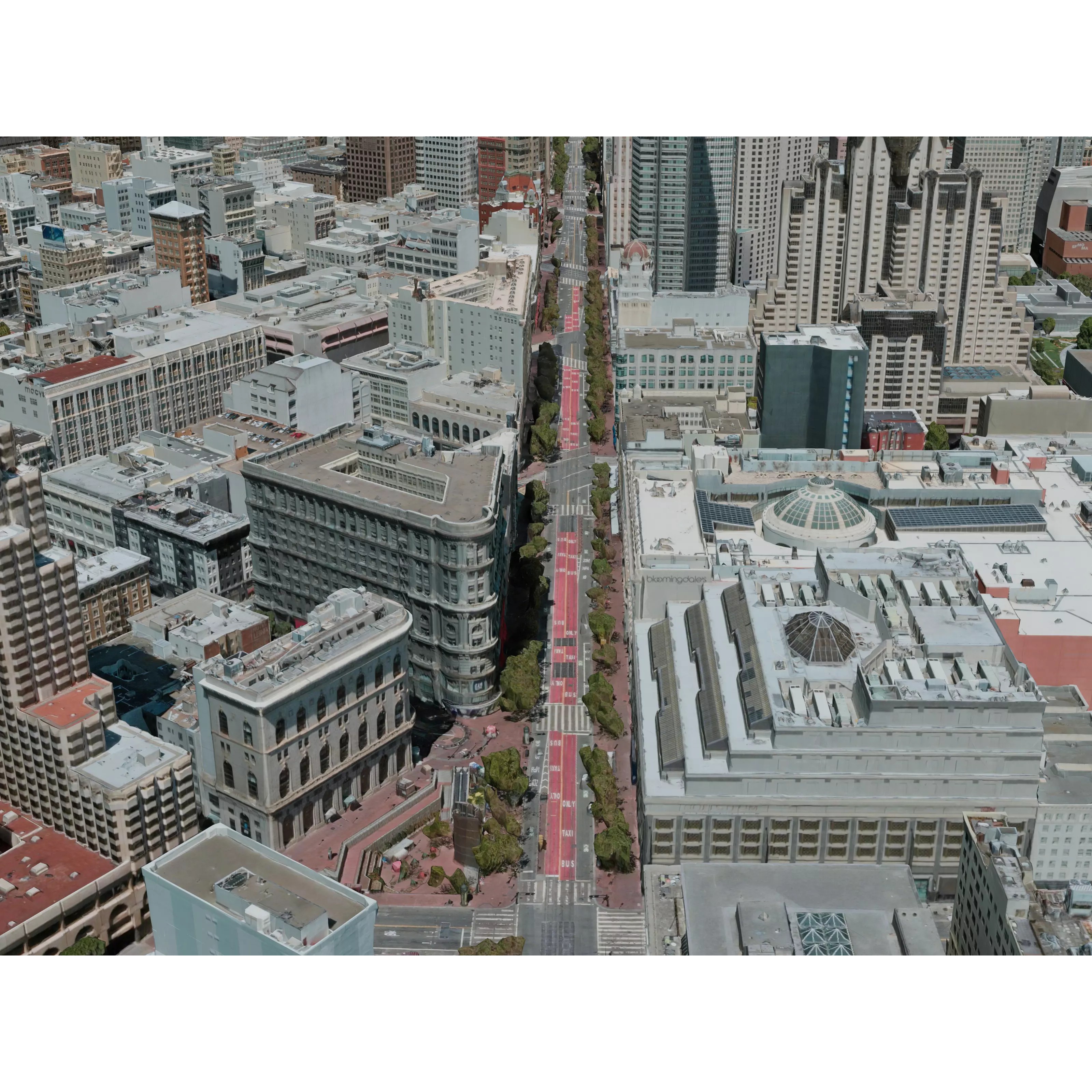 San Francisco City - Game-Ready 3D Model - View 3