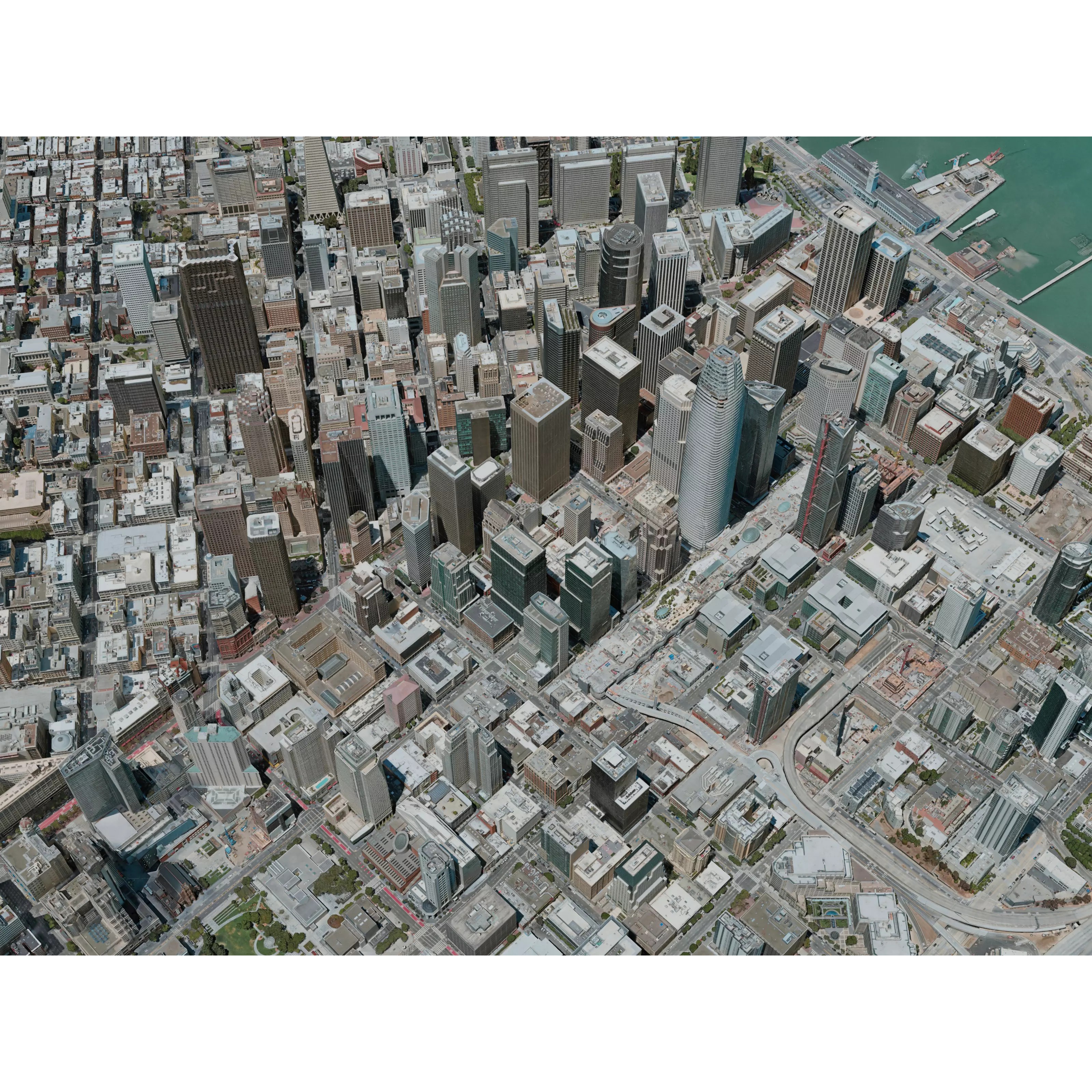 San Francisco City - Game-Ready 3D Model - View 6