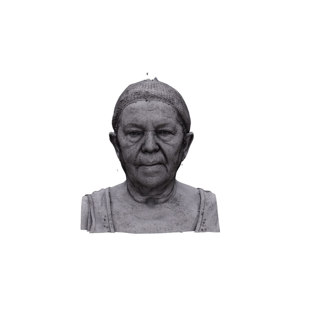 Aimee Morgan 3D Model – Raw Human Head Scan, OBJ Format