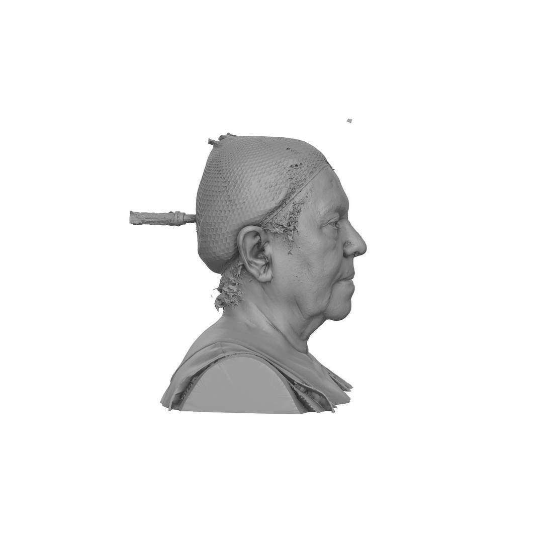 Aimee Morgan 3D Model – Raw Human Head Scan, OBJ Format - View 8