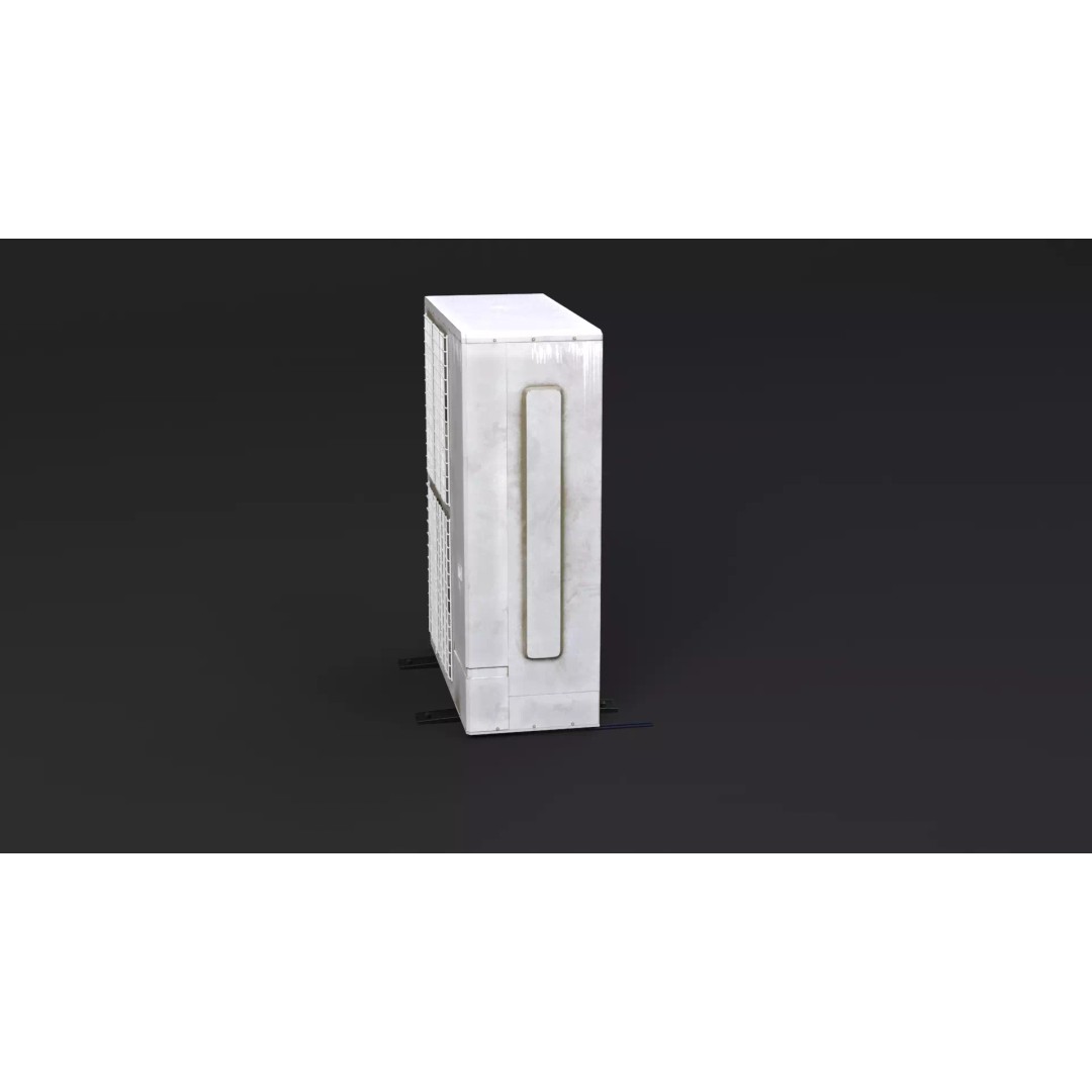 Old Heat Pump 3D Model – High Poly PBR Asset for ArchViz, FBX - View 22