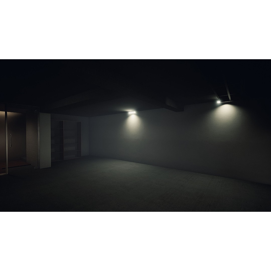 Korea Parasite House 3D Model – Modern Architectural Asset, FBX & OBJ - View 16