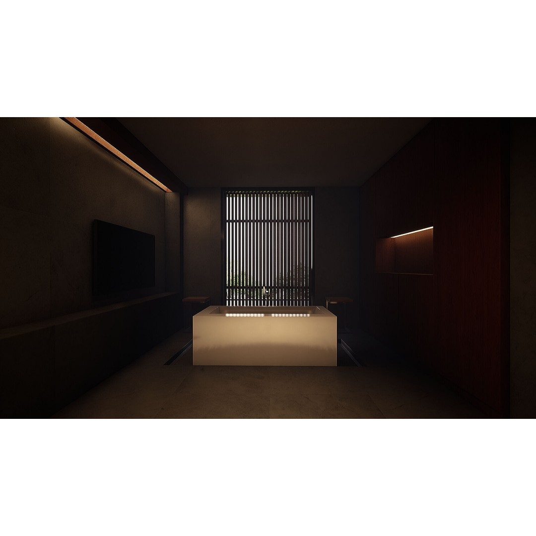 Korea Parasite House 3D Model – Modern Architectural Asset, FBX & OBJ - View 22
