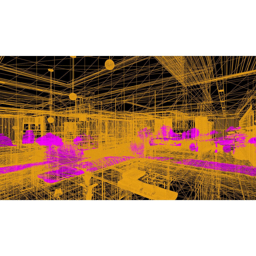 Korea Parasite House 3D Model – Modern Architectural Asset, FBX & OBJ - View 39