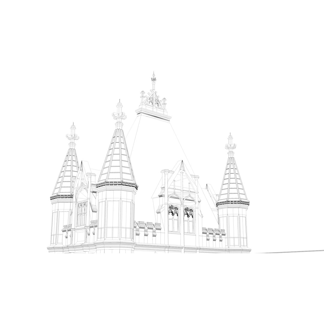 Tower Bridge 3D Model – Detailed Architectural Landmark, FBX & OBJ - View 15