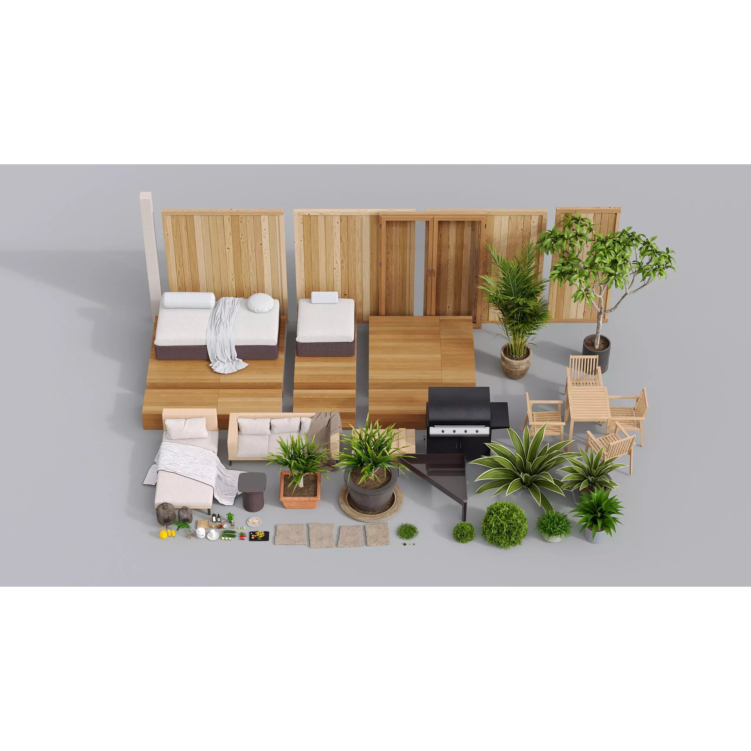 Archexteriors Vol 47 - Garden Scenes 3D Model - View 10