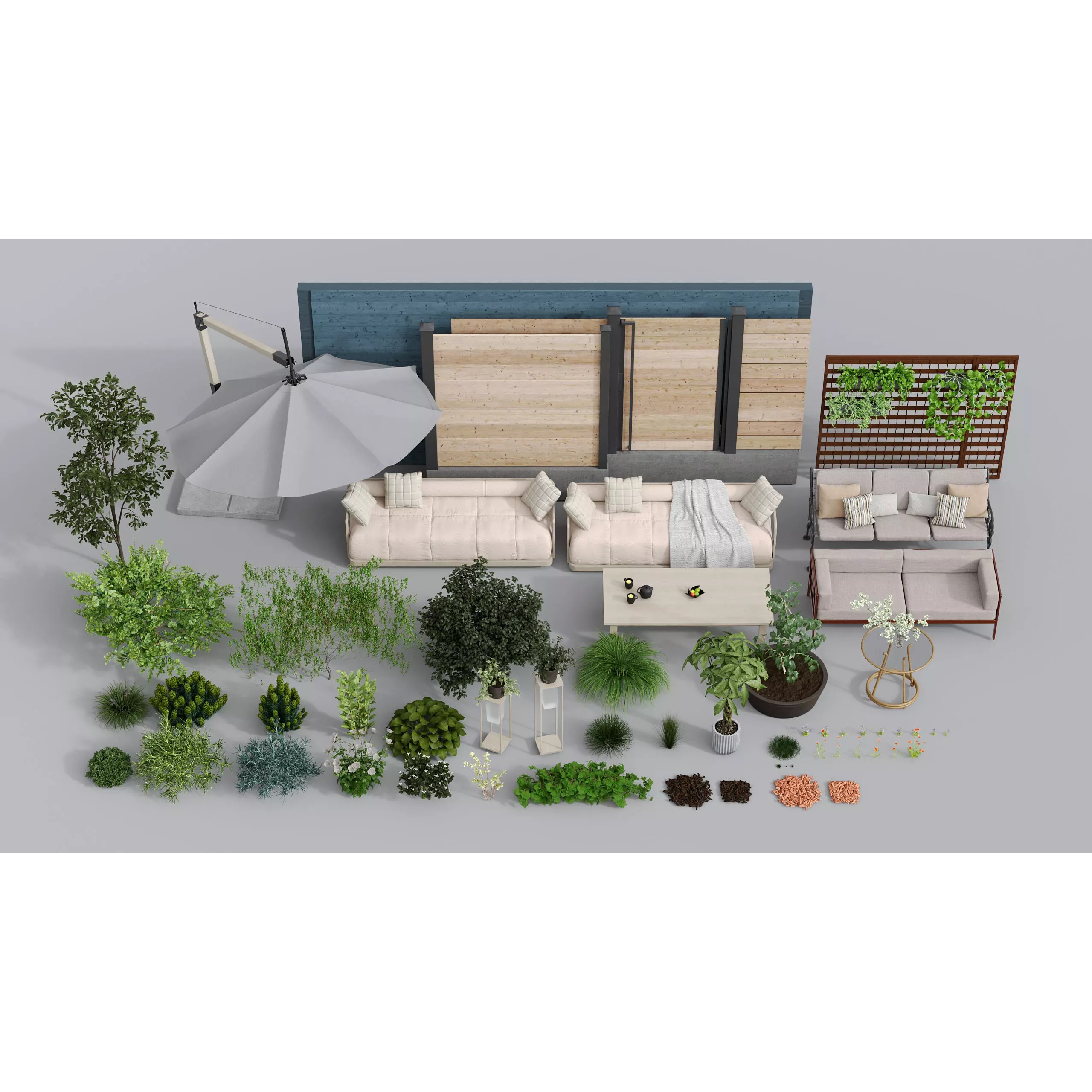 Archexteriors Vol 47 - Garden Scenes 3D Model - View 15