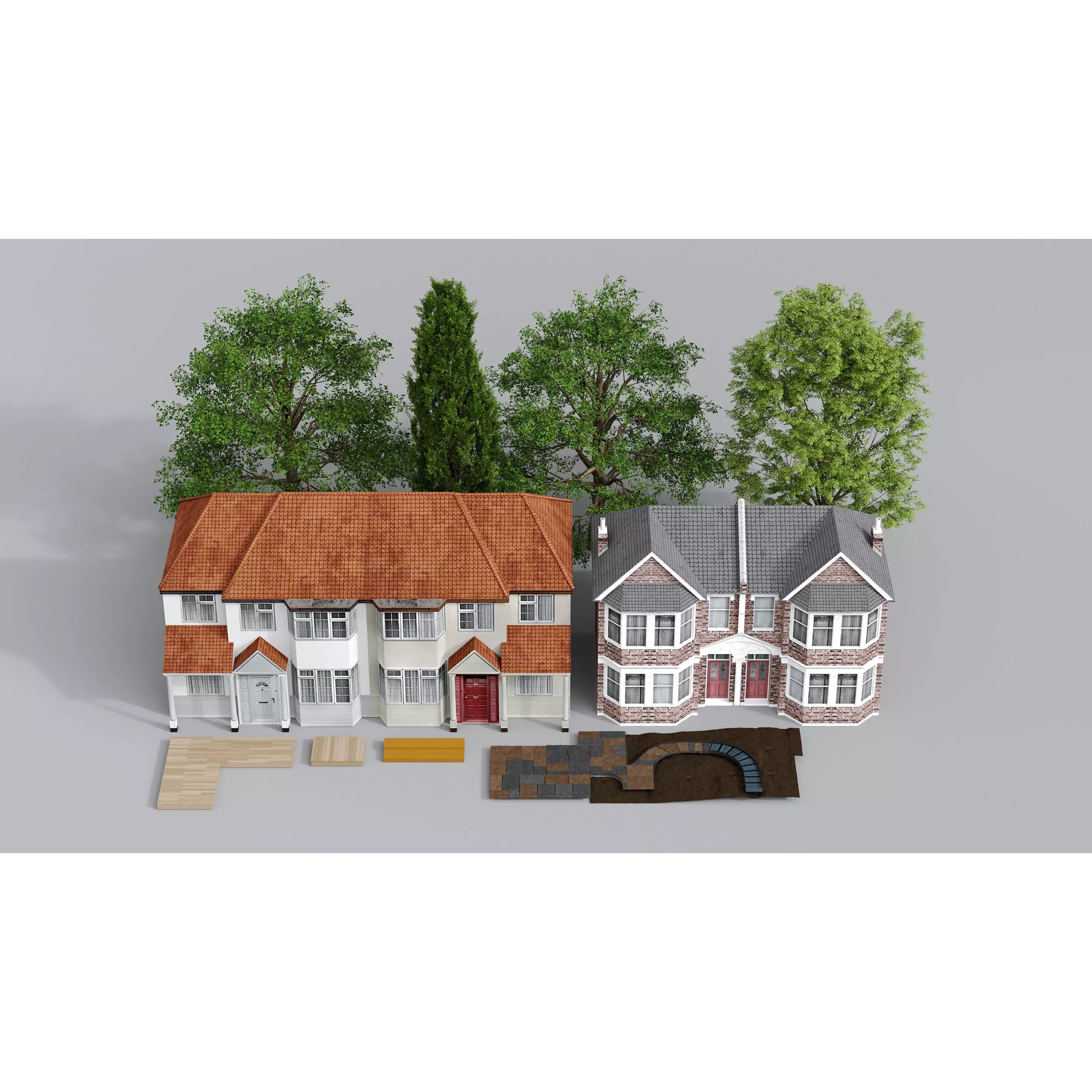Archexteriors Vol 47 - Garden Scenes 3D Model - View 16