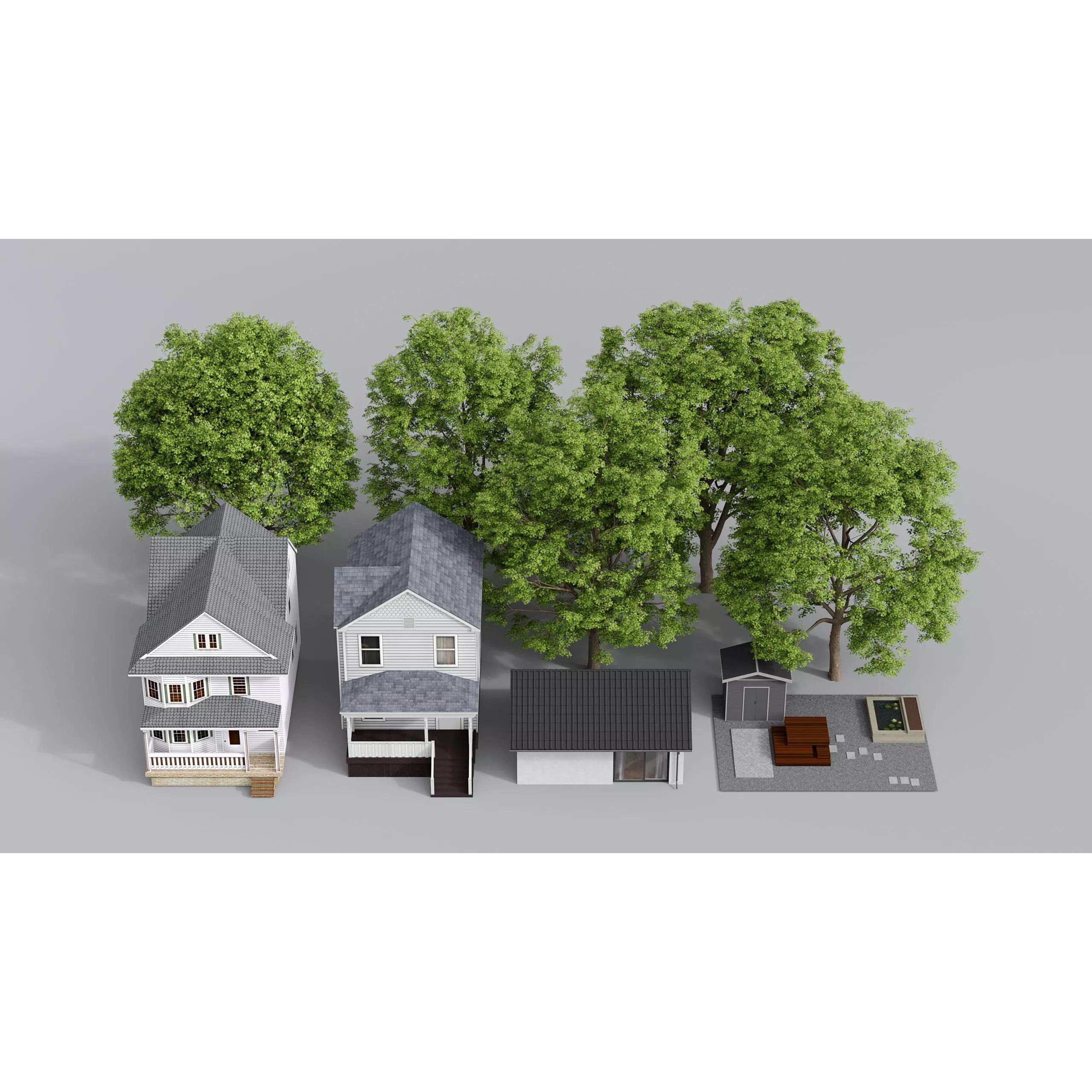 Archexteriors Vol 47 - Garden Scenes 3D Model - View 20