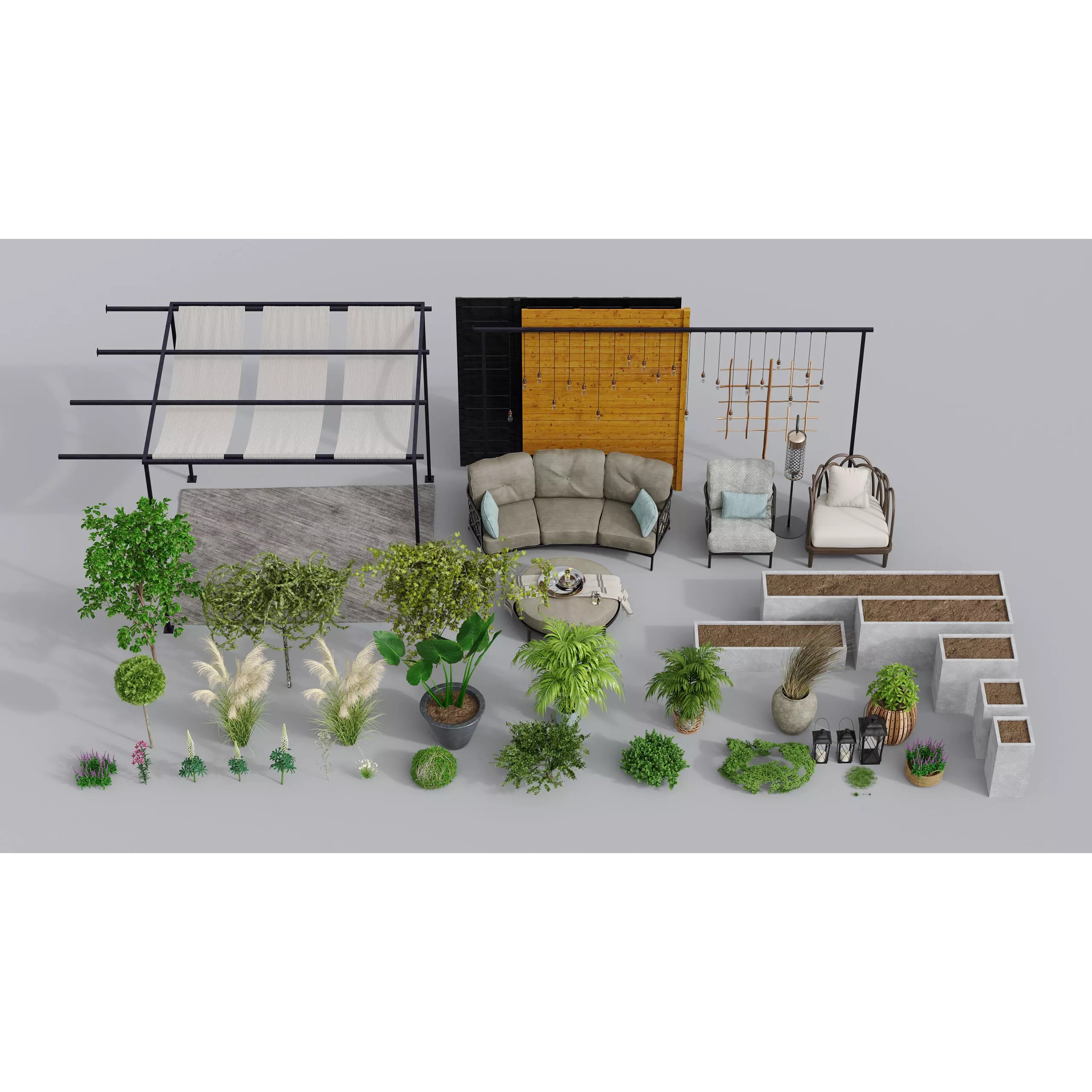 Archexteriors Vol 47 - Garden Scenes 3D Model - View 23