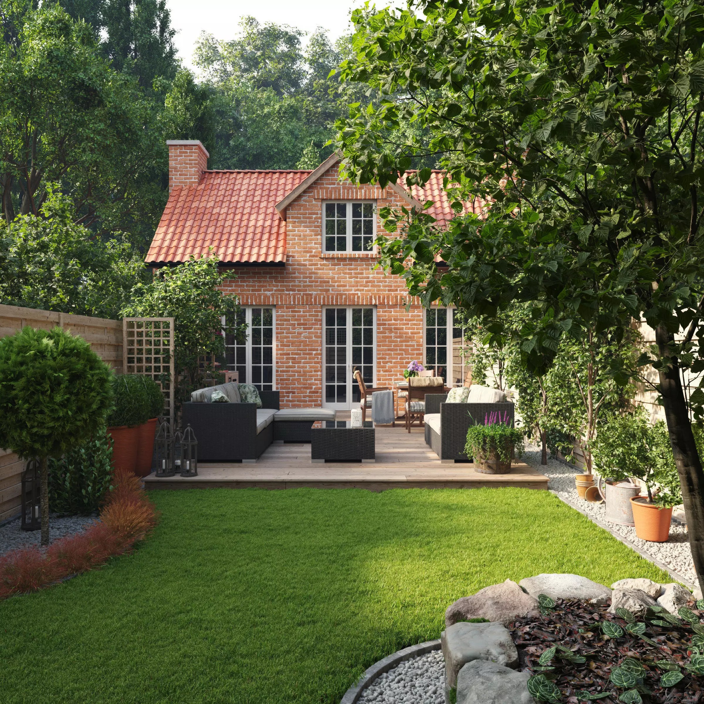 Archexteriors Vol 47 - Garden Scenes 3D Model - View 25