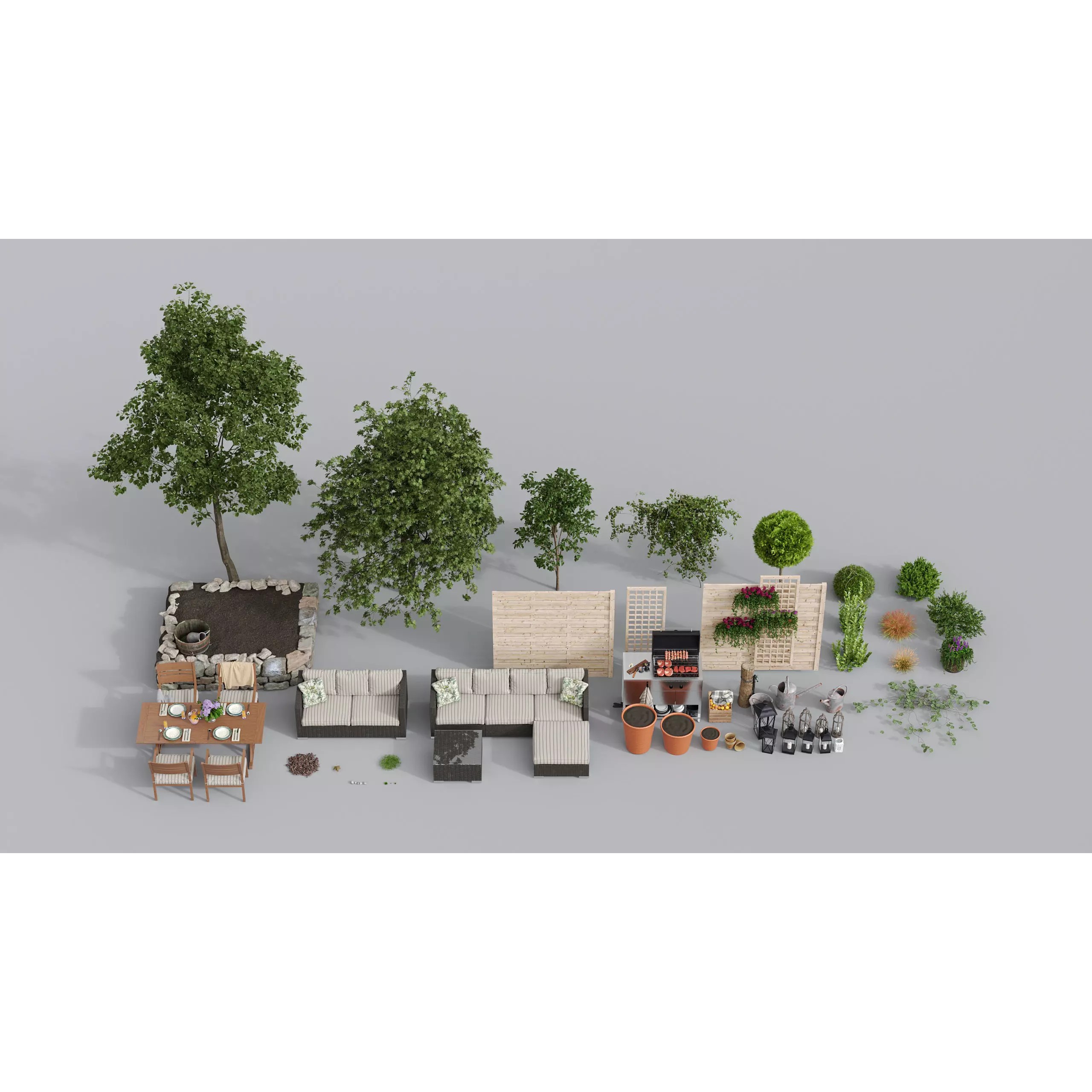 Archexteriors Vol 47 - Garden Scenes 3D Model - View 26
