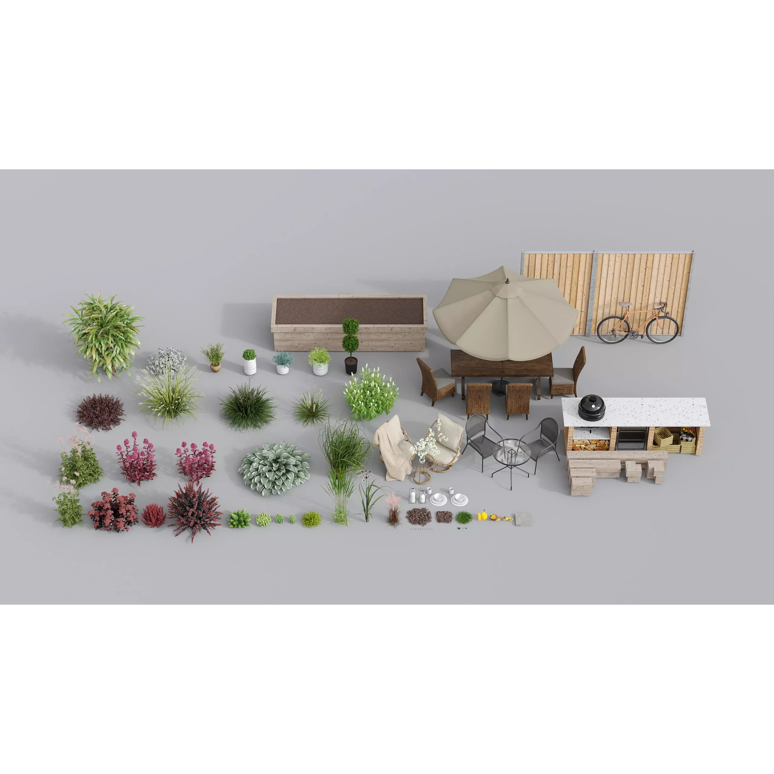 Archexteriors Vol 47 - Garden Scenes 3D Model - View 6