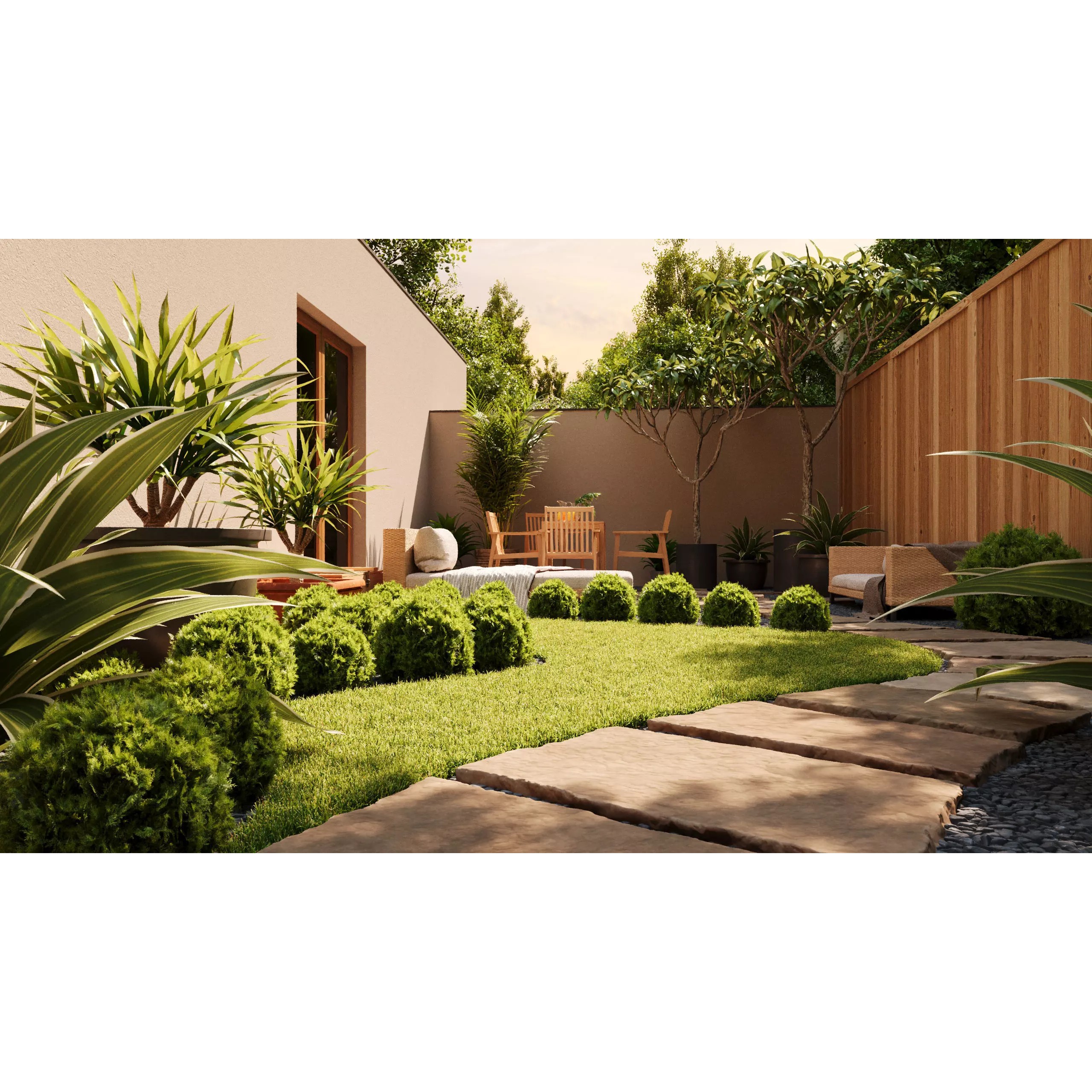 Archexteriors Vol 47 - Garden Scenes 3D Model - View 8
