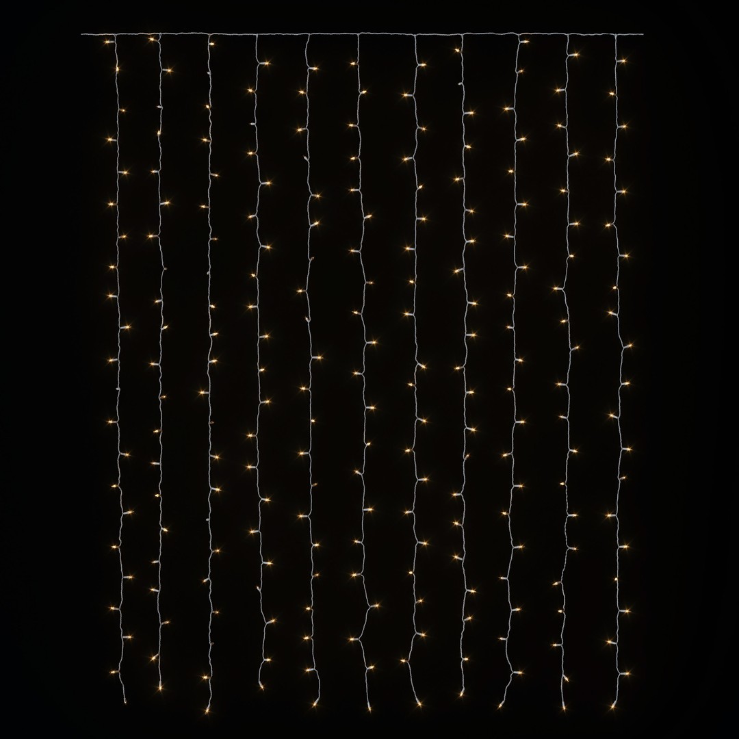 Garland and Bulb String 3D Model – High Poly Lighting Asset, FBX - View 4