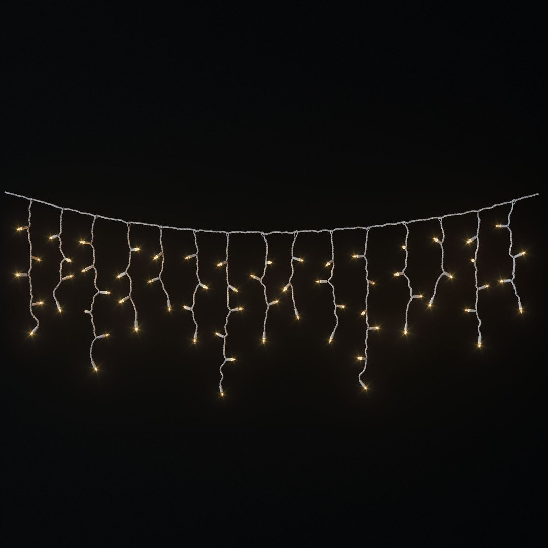 Garland and Bulb String 3D Model – High Poly Lighting Asset, FBX - View 6
