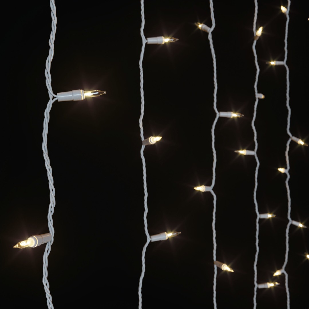 Garland and Bulb String 3D Model – High Poly Lighting Asset, FBX - View 8
