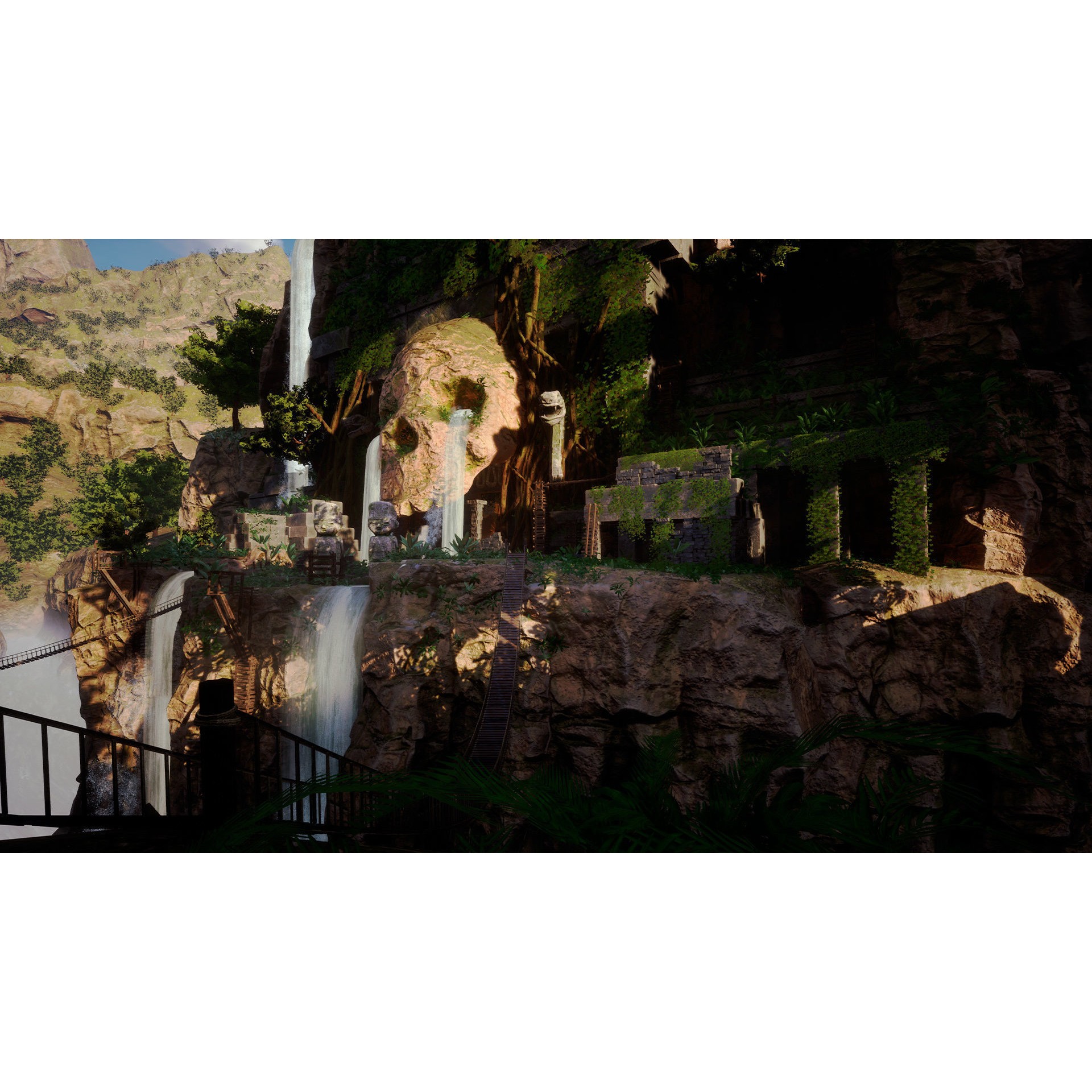 Maya Temple Modular Kit - Low-Poly Game-Ready 3D Model - View 13