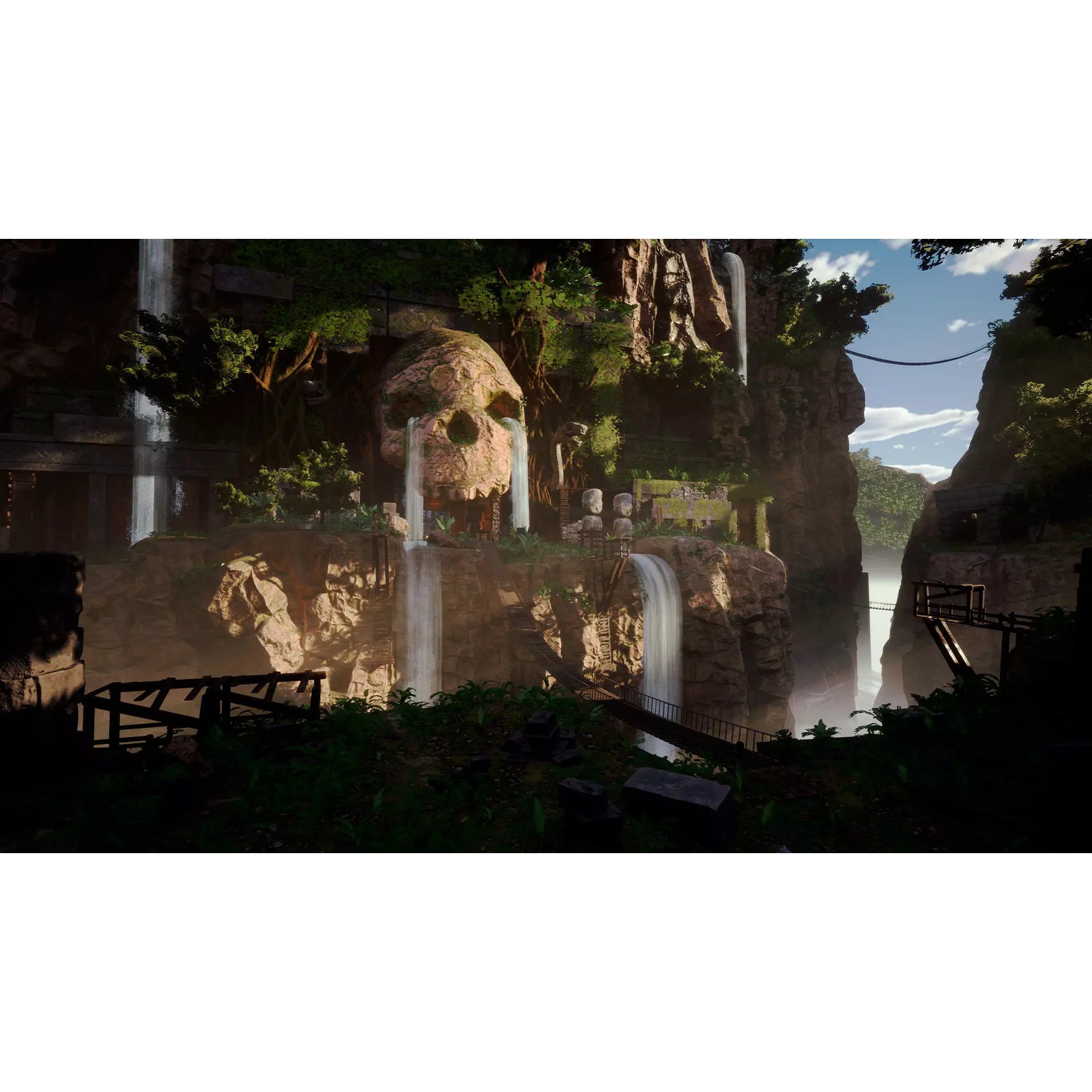 Maya Temple Modular Kit - Low-Poly Game-Ready 3D Model - View 2