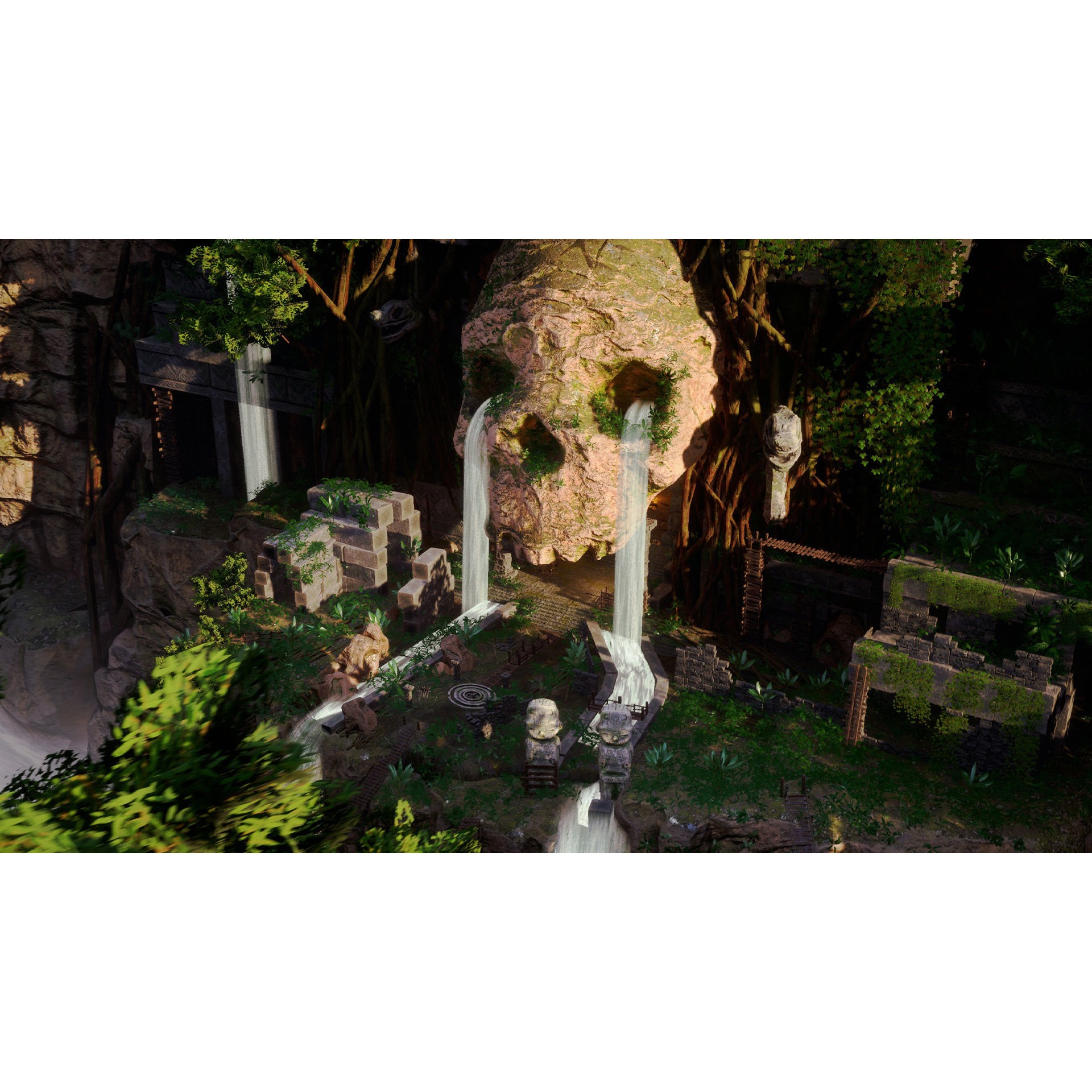 Maya Temple Modular Kit - Low-Poly Game-Ready 3D Model - View 21