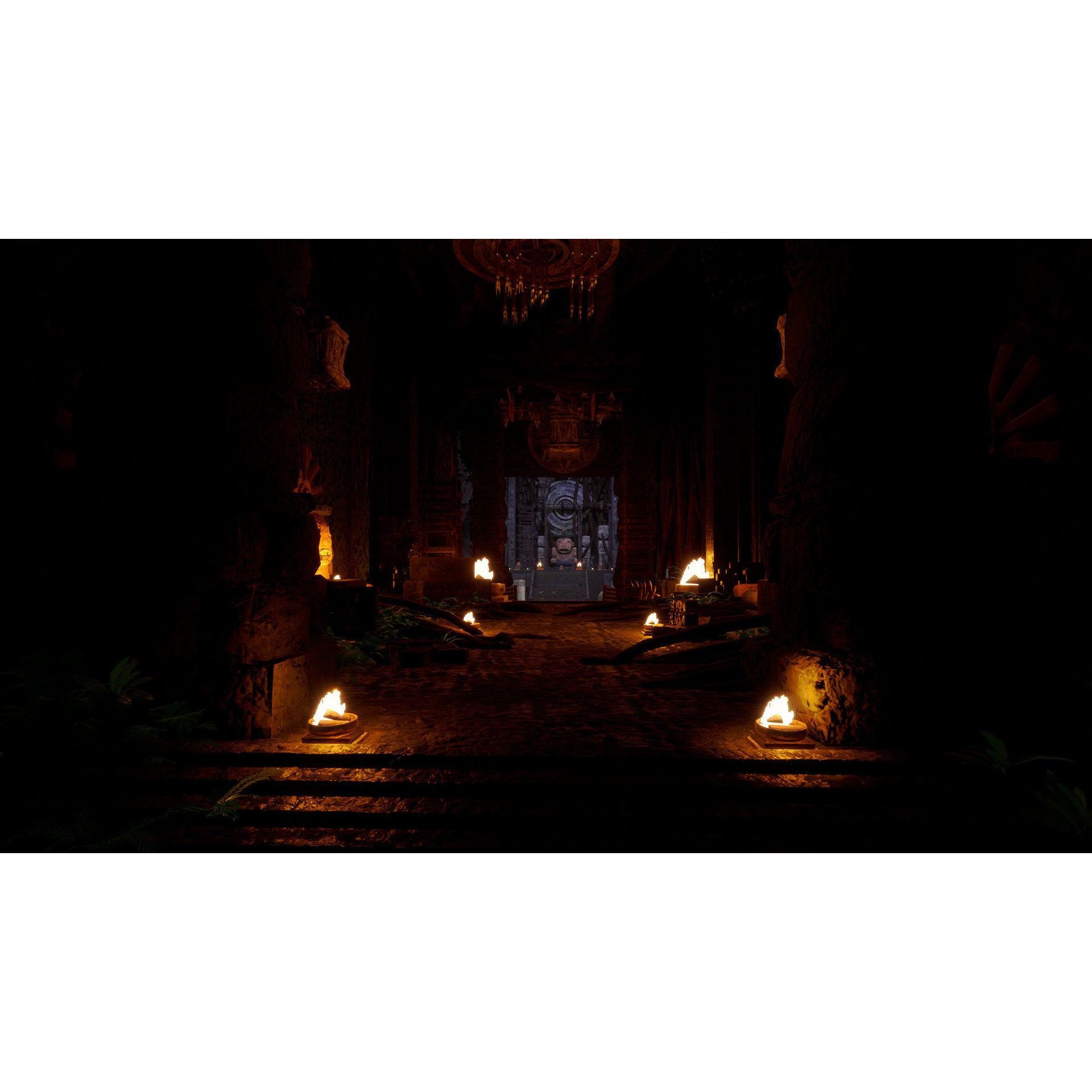 Maya Temple Modular Kit - Low-Poly Game-Ready 3D Model - View 9