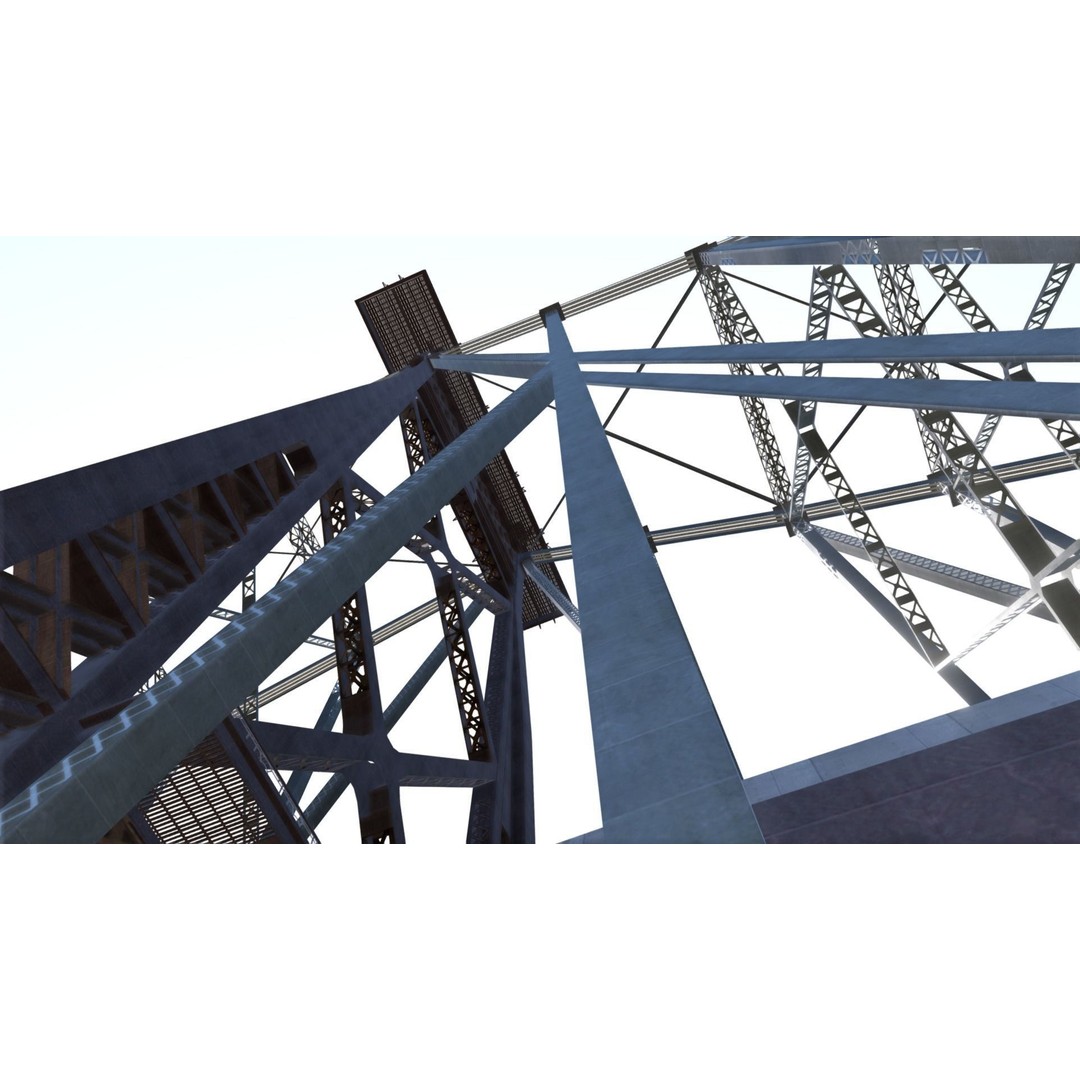 Ed Koch Queensboro Bridge 3D Model – Low Poly Architectural Asset, FBX, OBJ - View 13