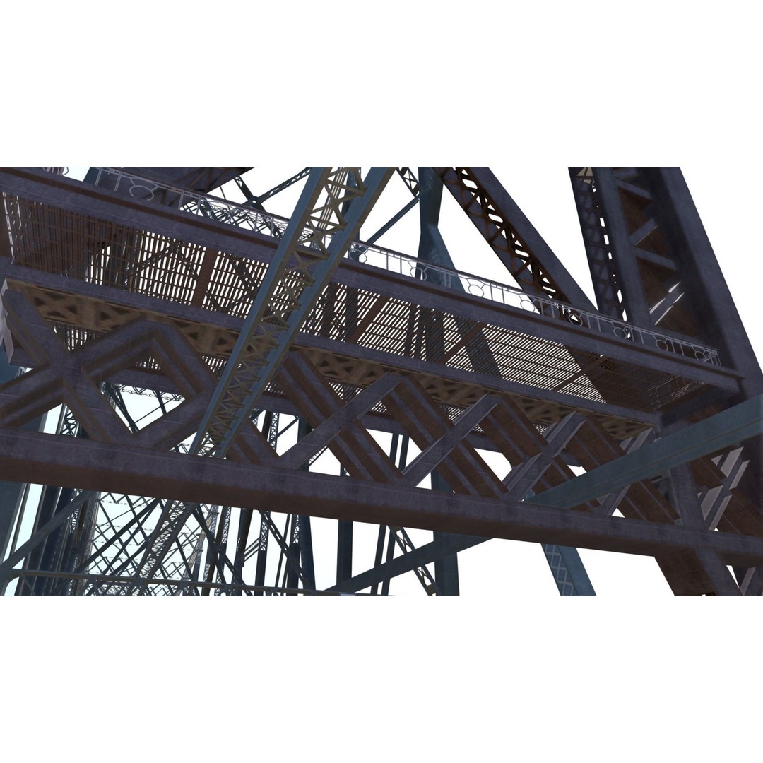 Ed Koch Queensboro Bridge 3D Model – Low Poly Architectural Asset, FBX, OBJ - View 15