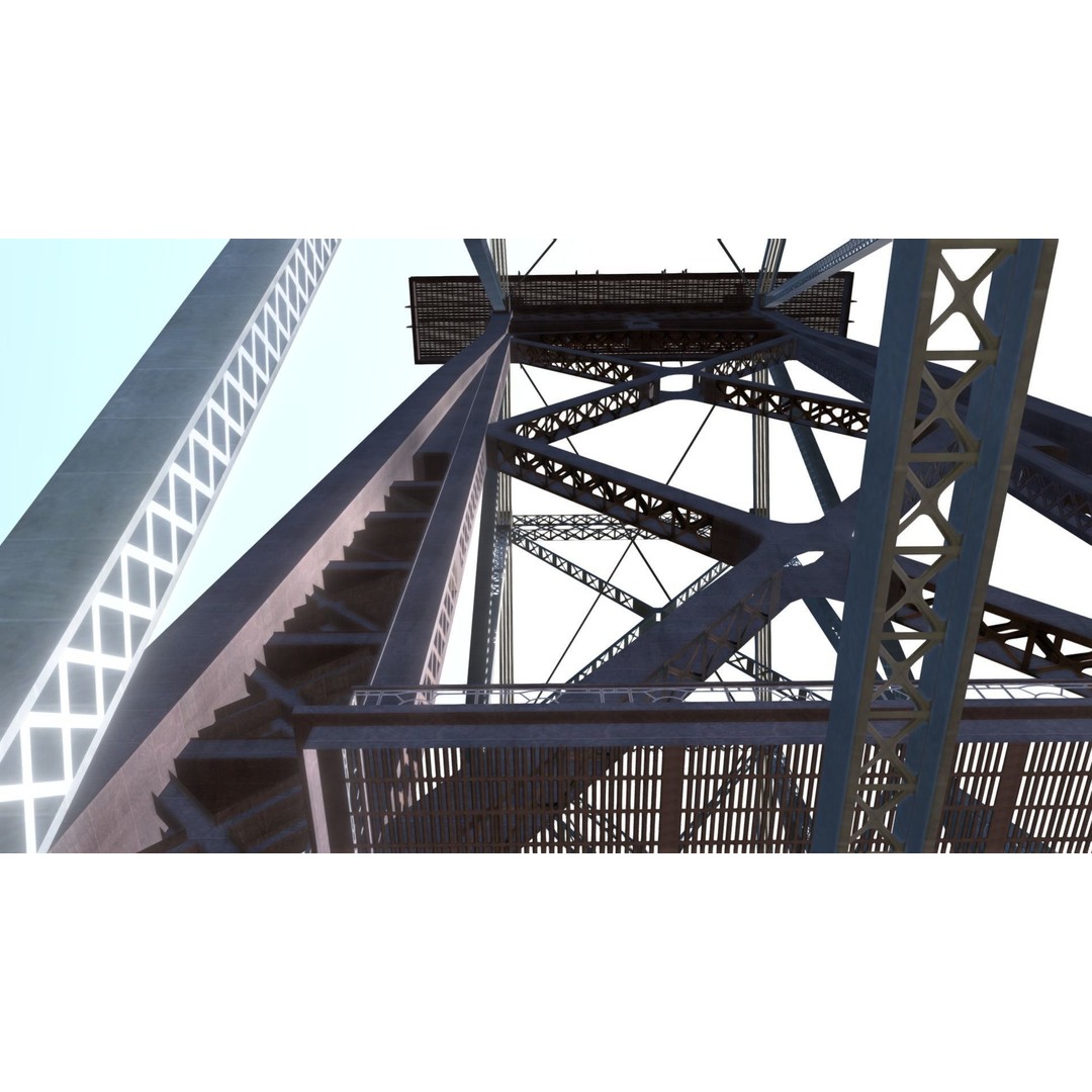 Ed Koch Queensboro Bridge 3D Model – Low Poly Architectural Asset, FBX, OBJ - View 16