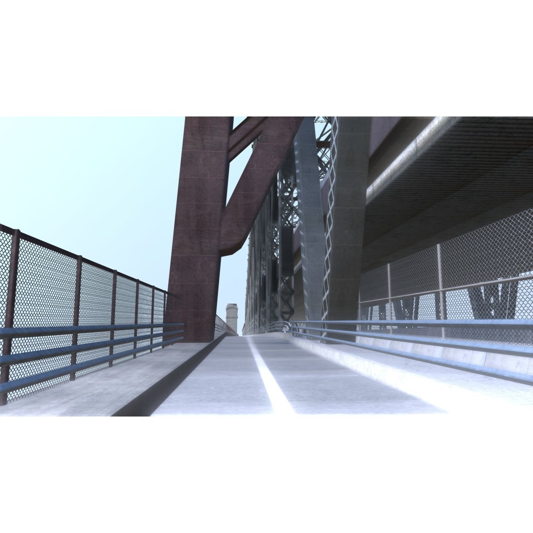 Ed Koch Queensboro Bridge 3D Model – Low Poly Architectural Asset, FBX, OBJ - View 19
