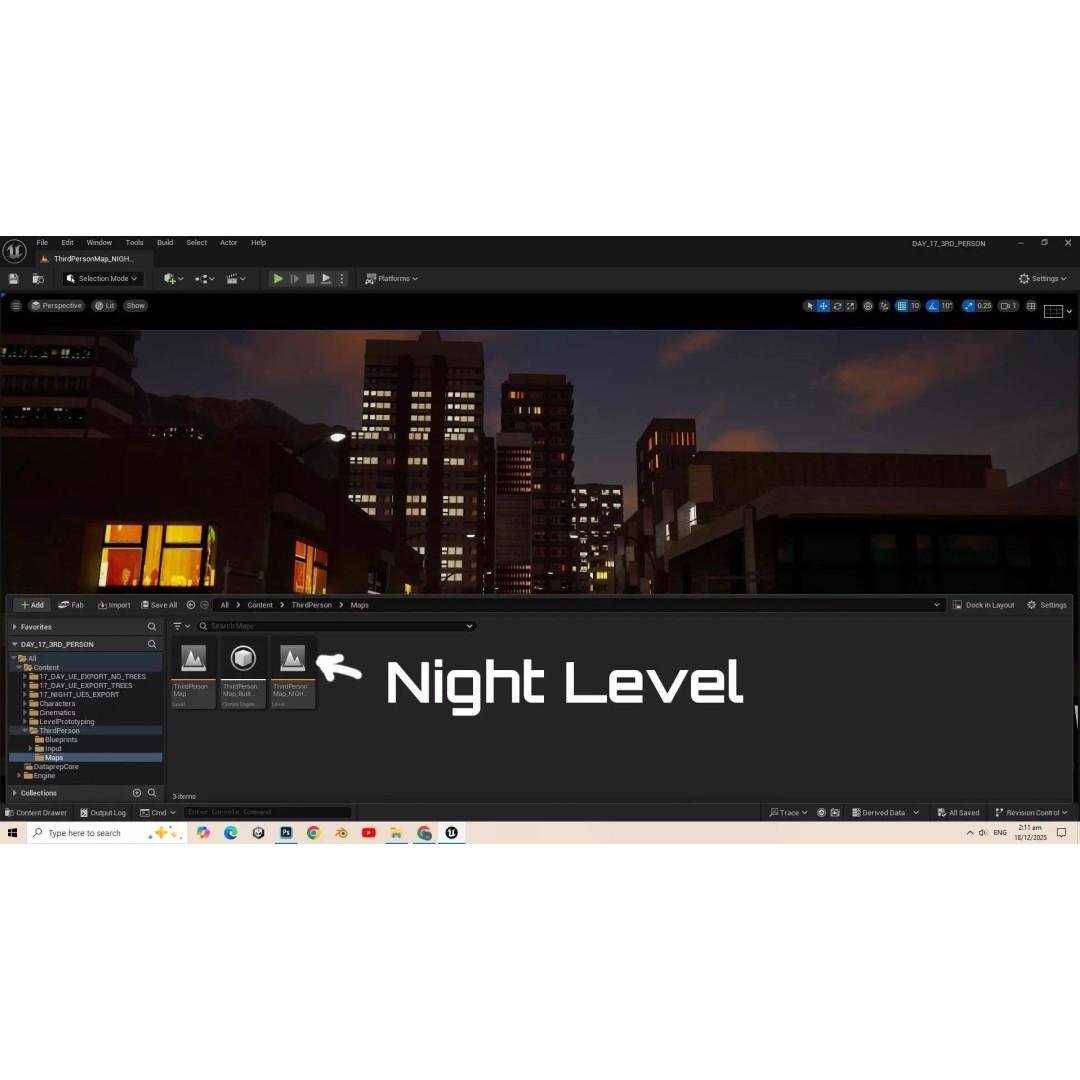 UE5 City 3D Model – Low Poly Complete Level for Game Development - View 19