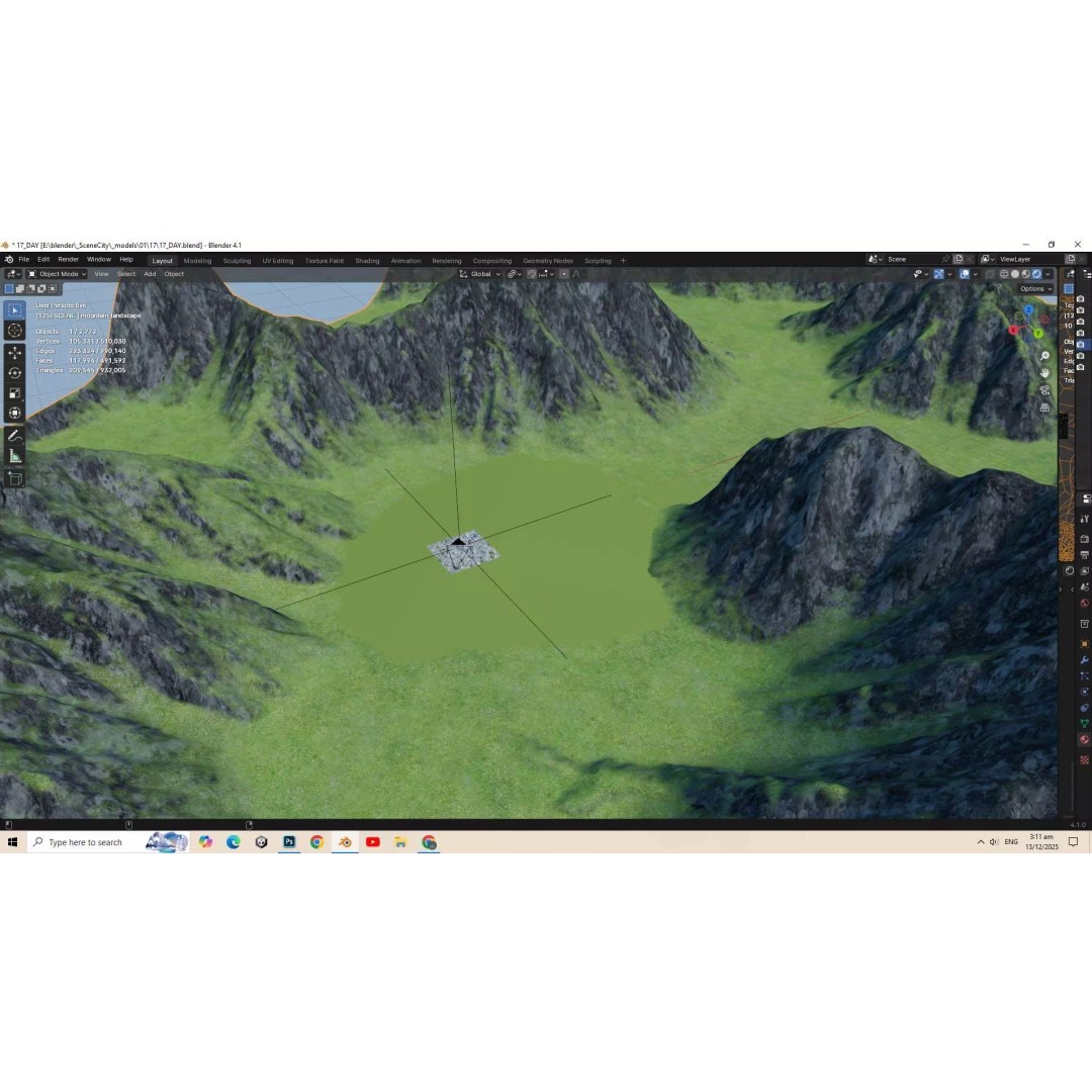 UE5 City 3D Model – Low Poly Complete Level for Game Development - View 22