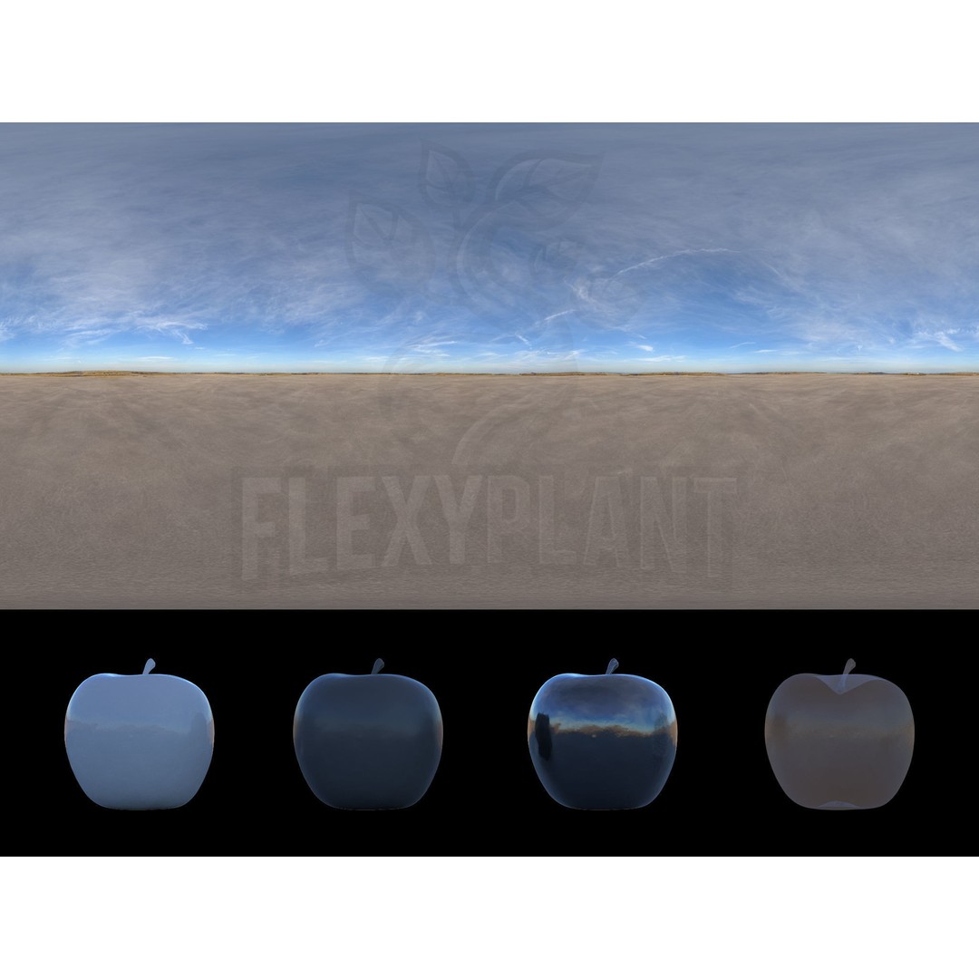Realistic HDRI 3D Model – 30pcs 12K Field Collection, Blender, FBX - View 15