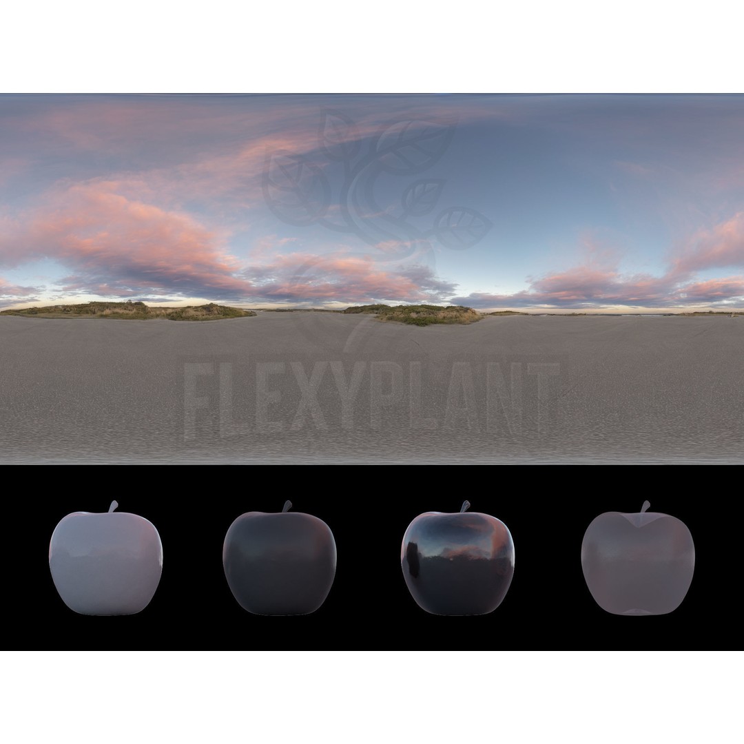 Realistic HDRI 3D Model – 30pcs 12K Field Collection, Blender, FBX - View 22
