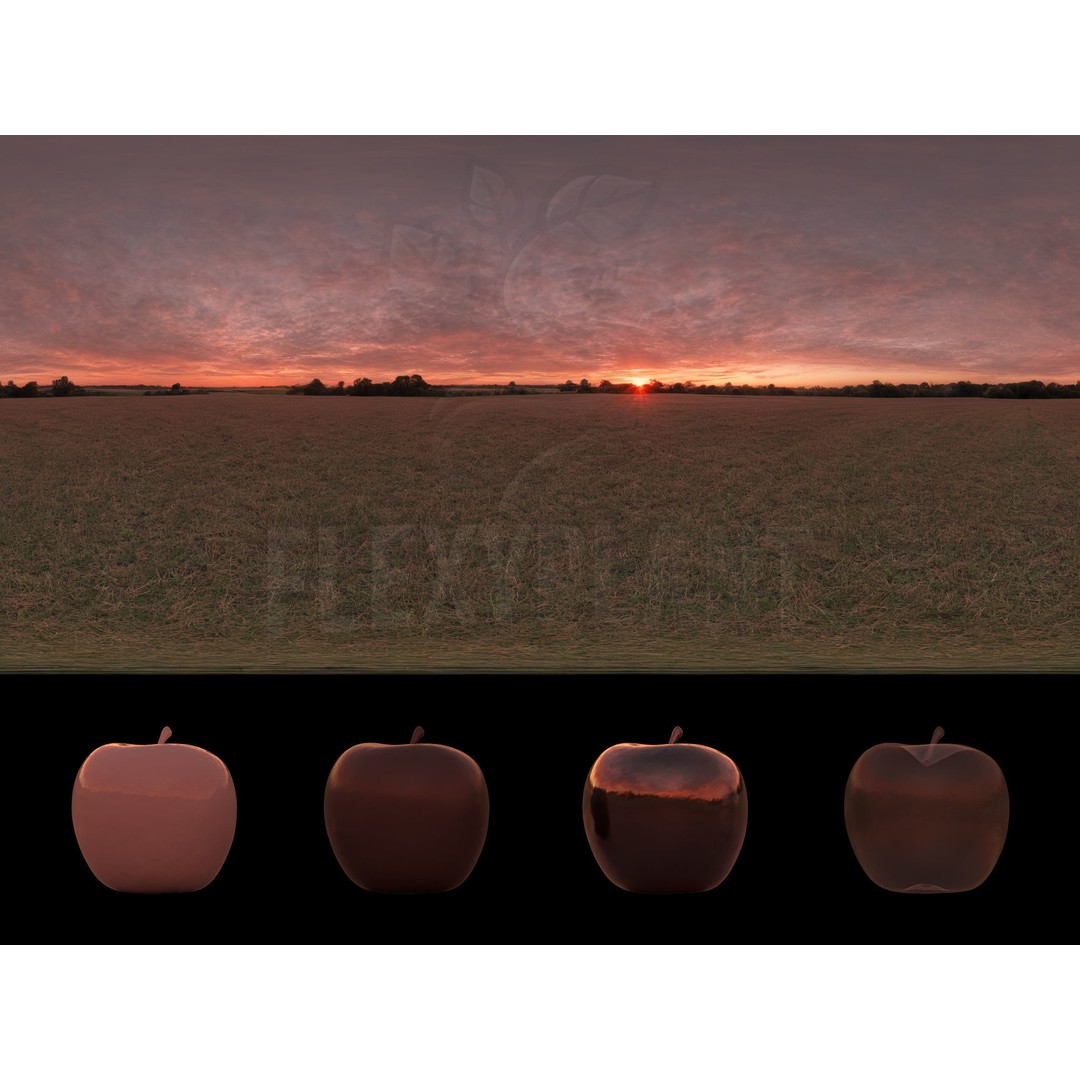 Realistic HDRI 3D Model – 30pcs 12K Field Collection, Blender, FBX - View 35