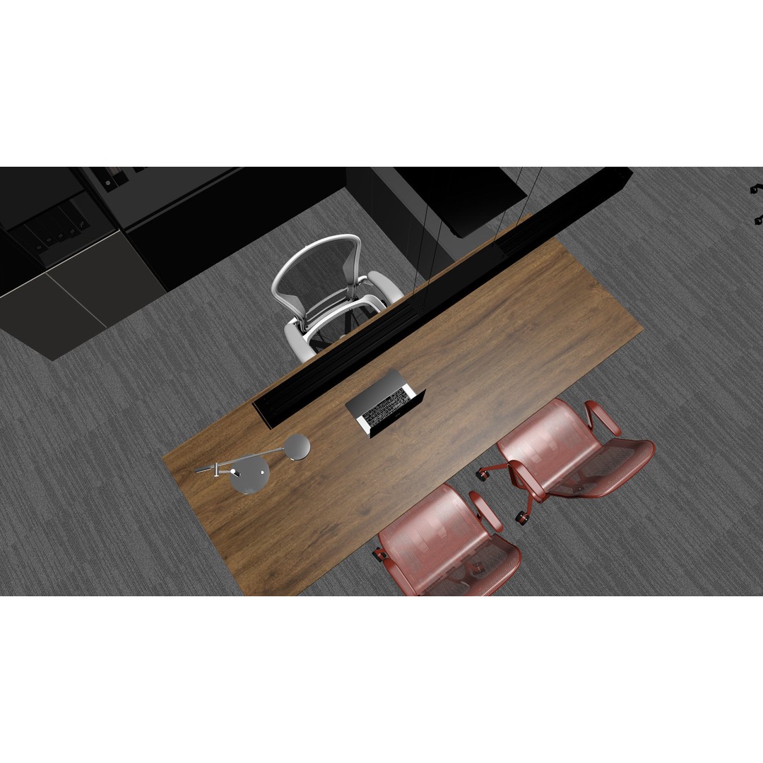 Modern Office Meeting 3D Model – High Detail Archviz Scene, FBX - View 15