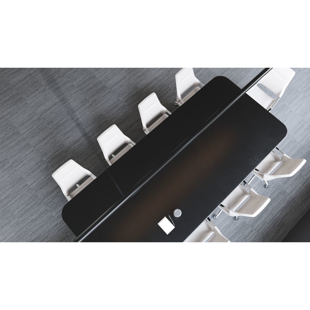 Modern Office Meeting 3D Model – High Detail Archviz Scene, FBX - View 8